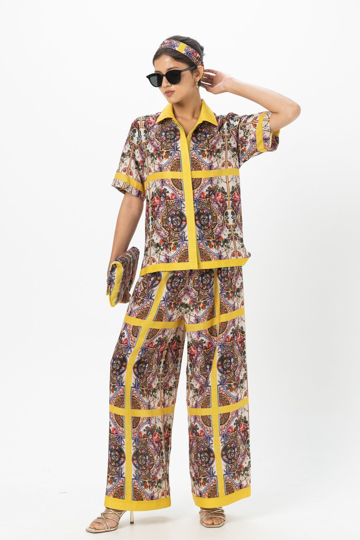 Rococo Yellow Co-ord Set
