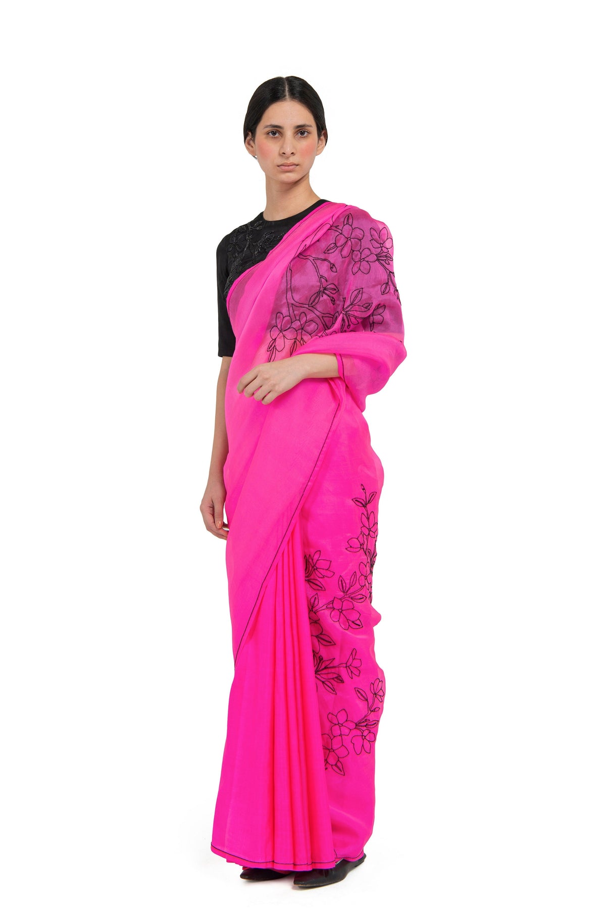 Gaiyo Pink Saree