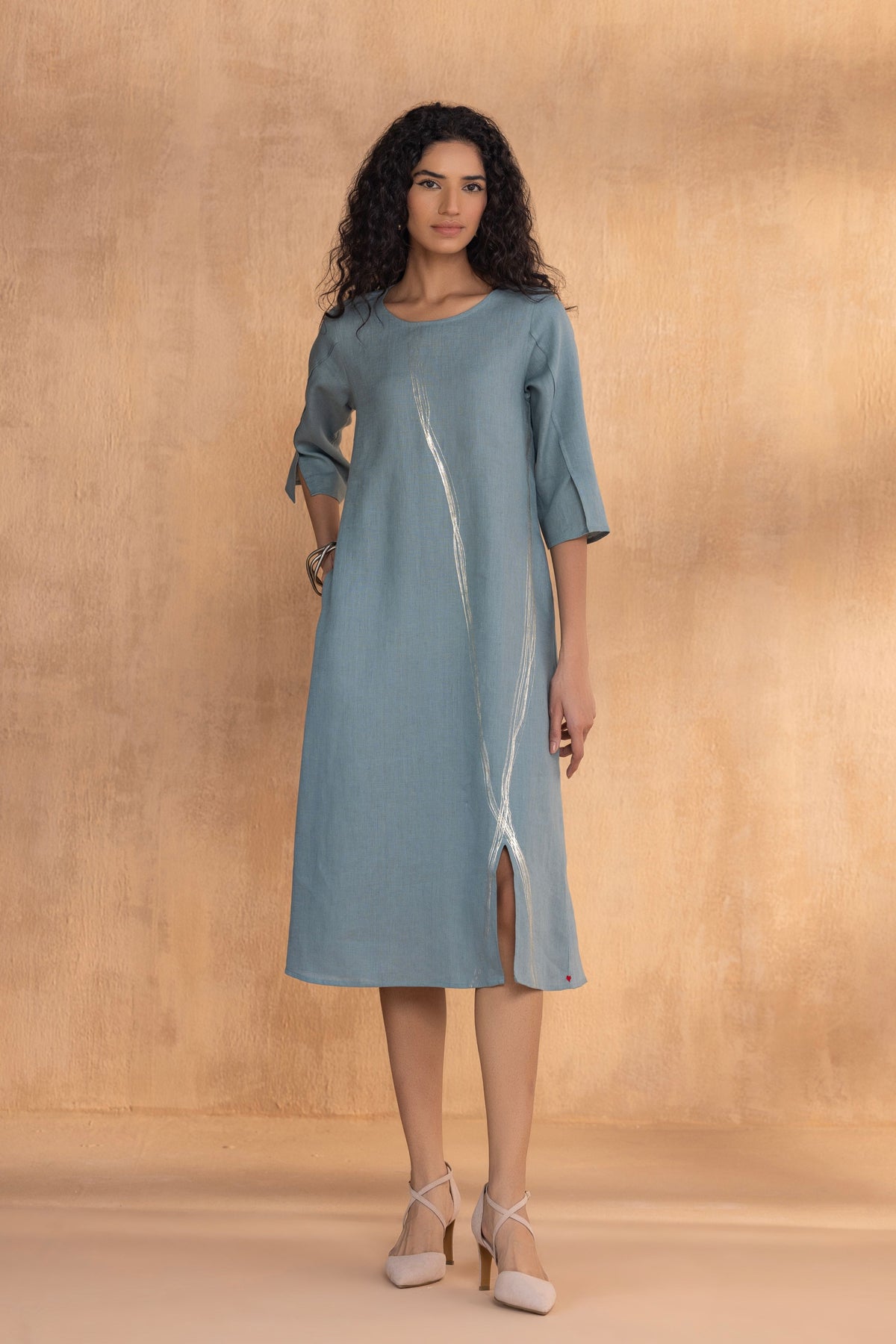 Threads Slice Dress