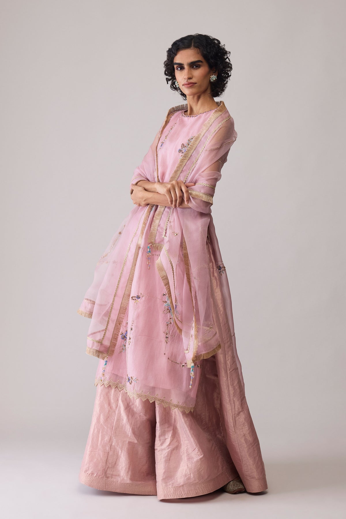 Pink Inaayat Kurta Set
