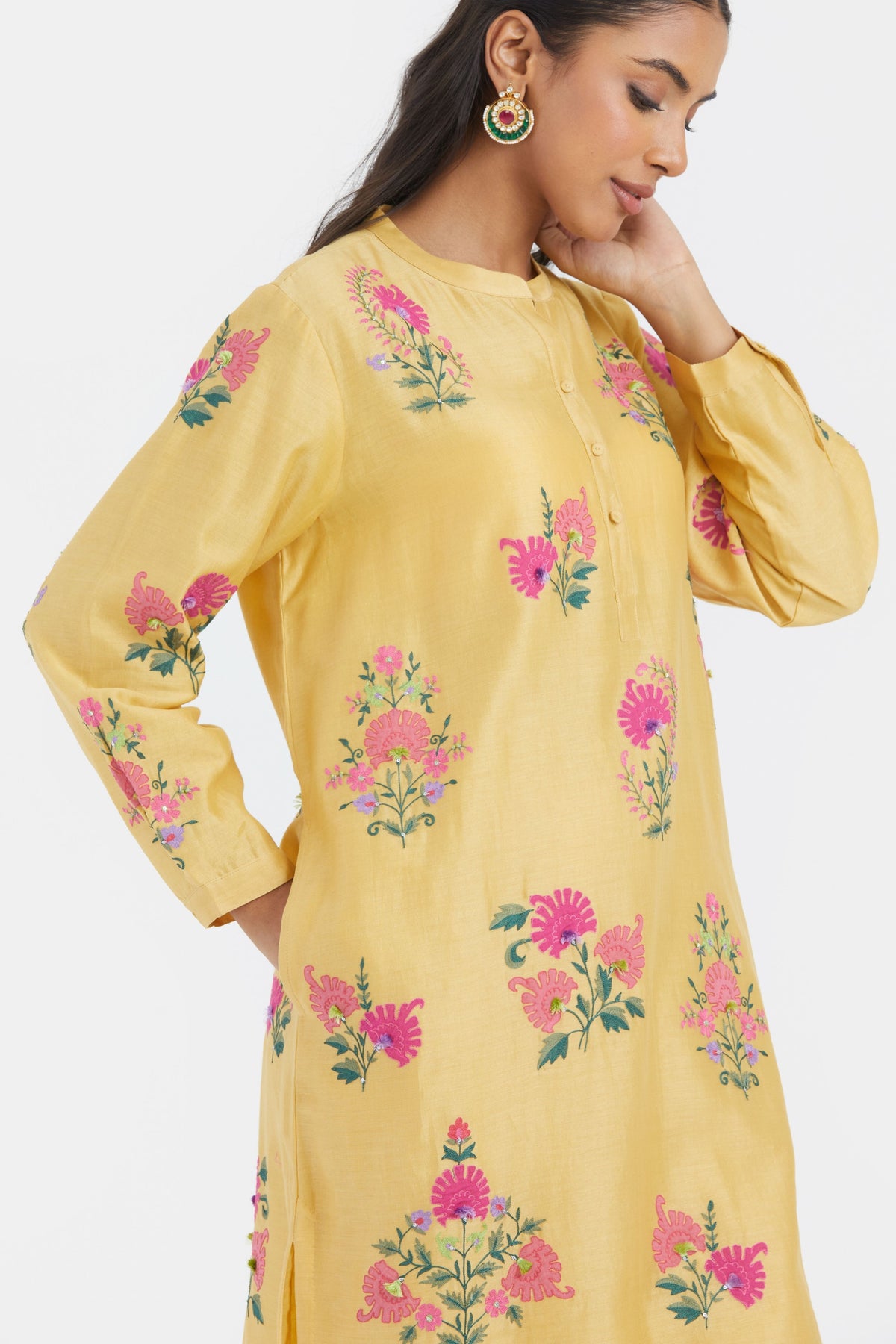 Yellow Kurta Set