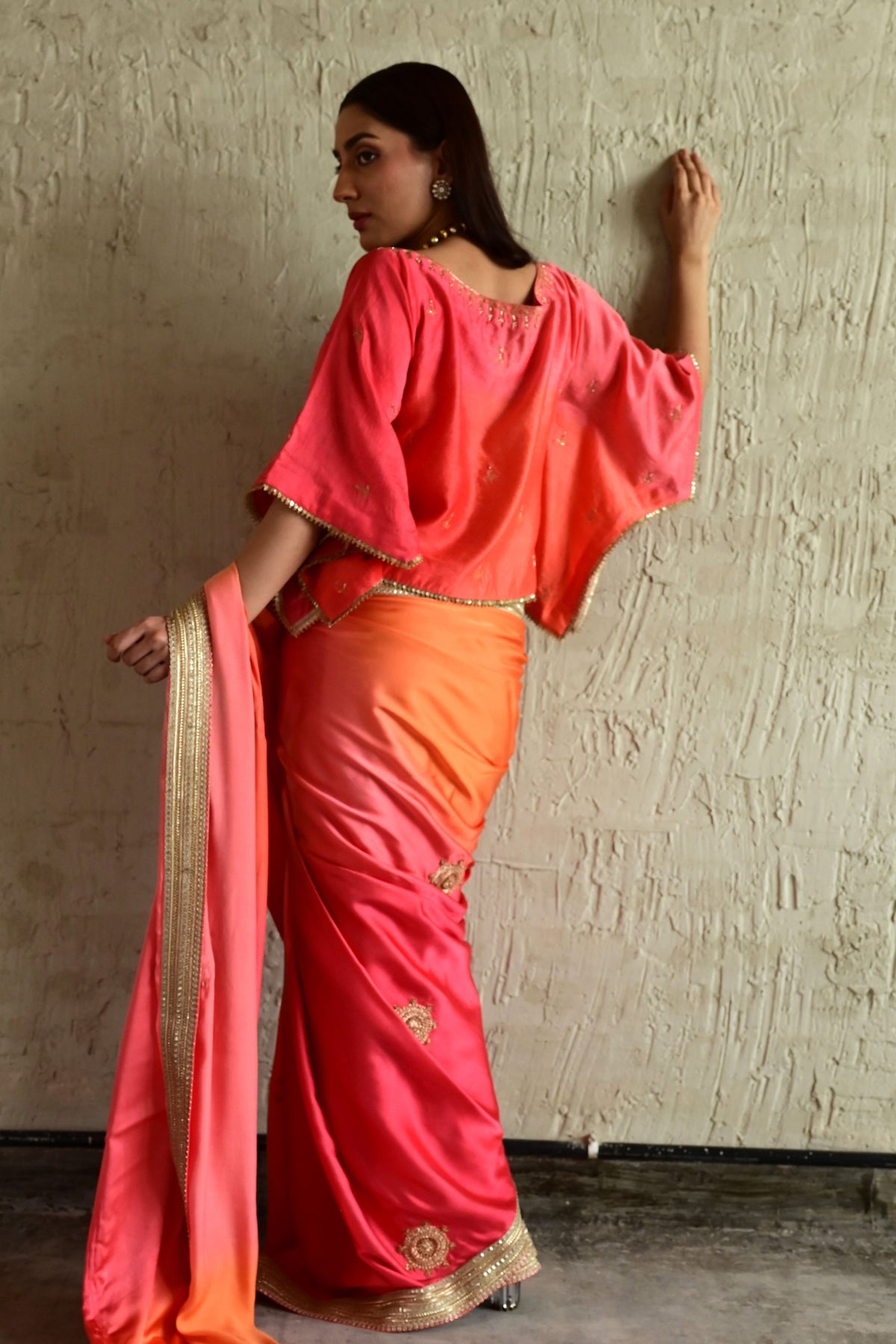Rose Pink Roop Saree