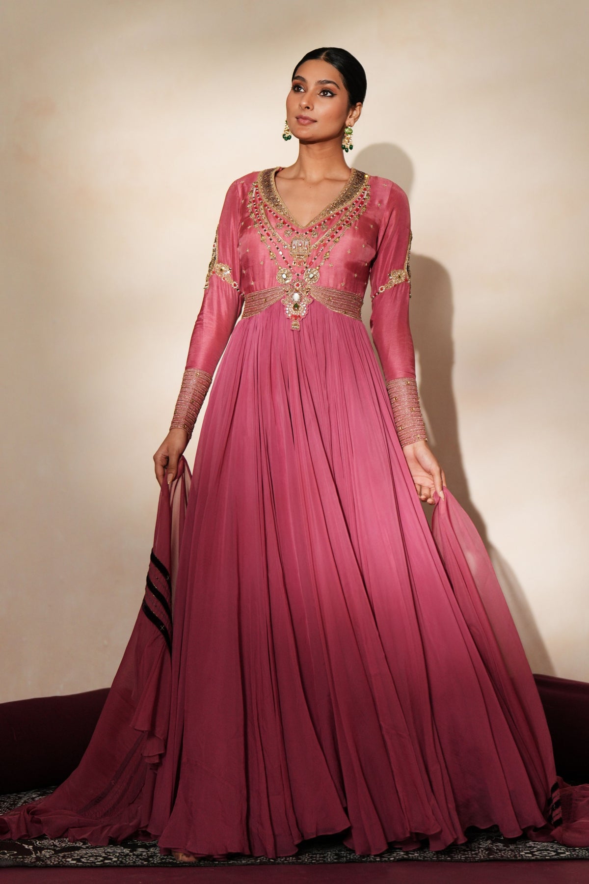 Rajvalli Anarkali Set