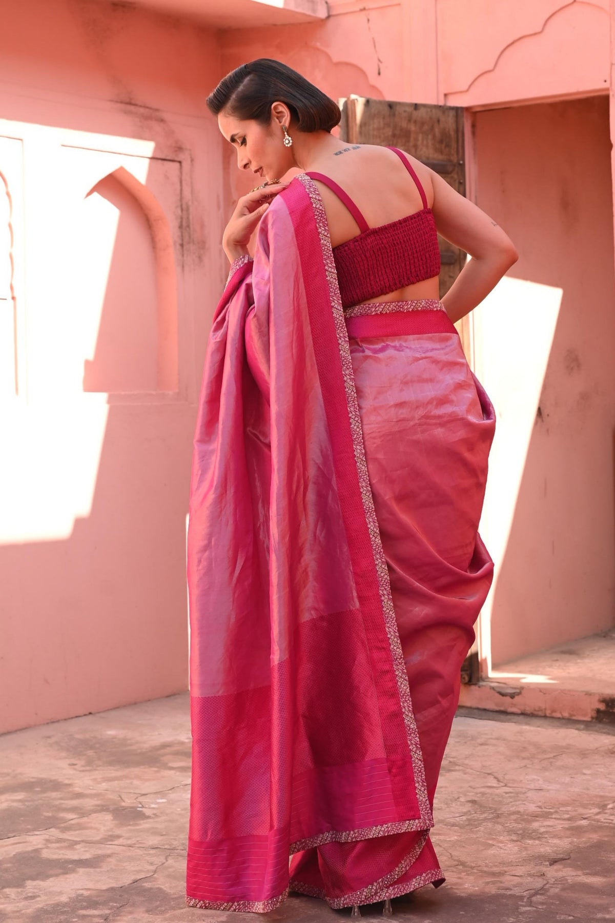 Tissue Handloom Sari