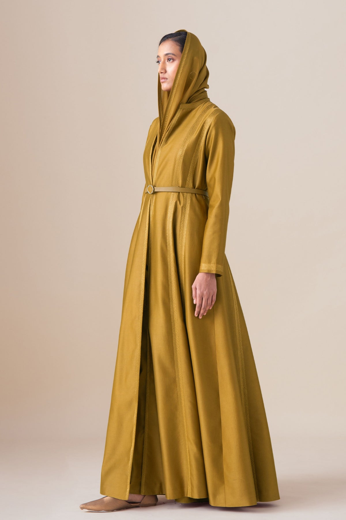 Qabil Mustard Scarf