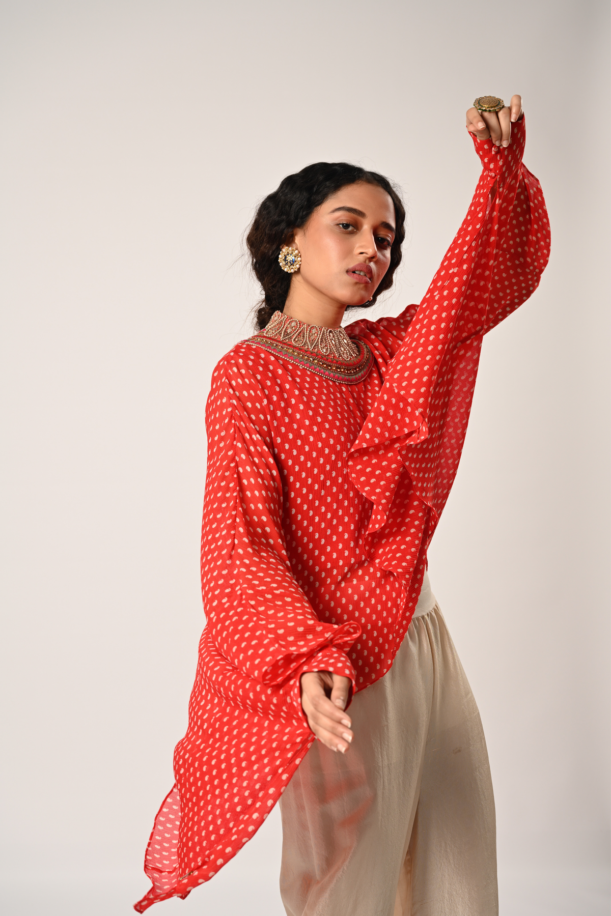 Kaftan Indo Western Set
