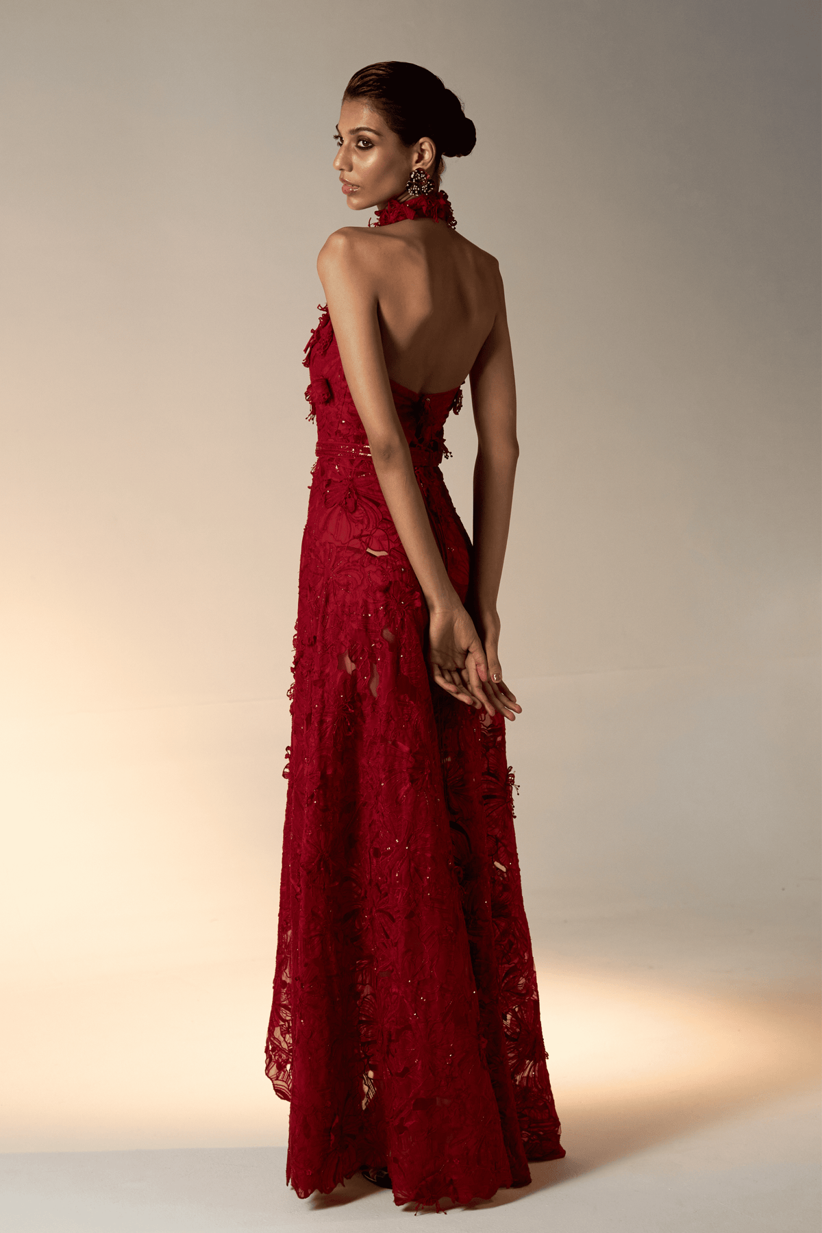Hibiscus Red Bloom Dress
