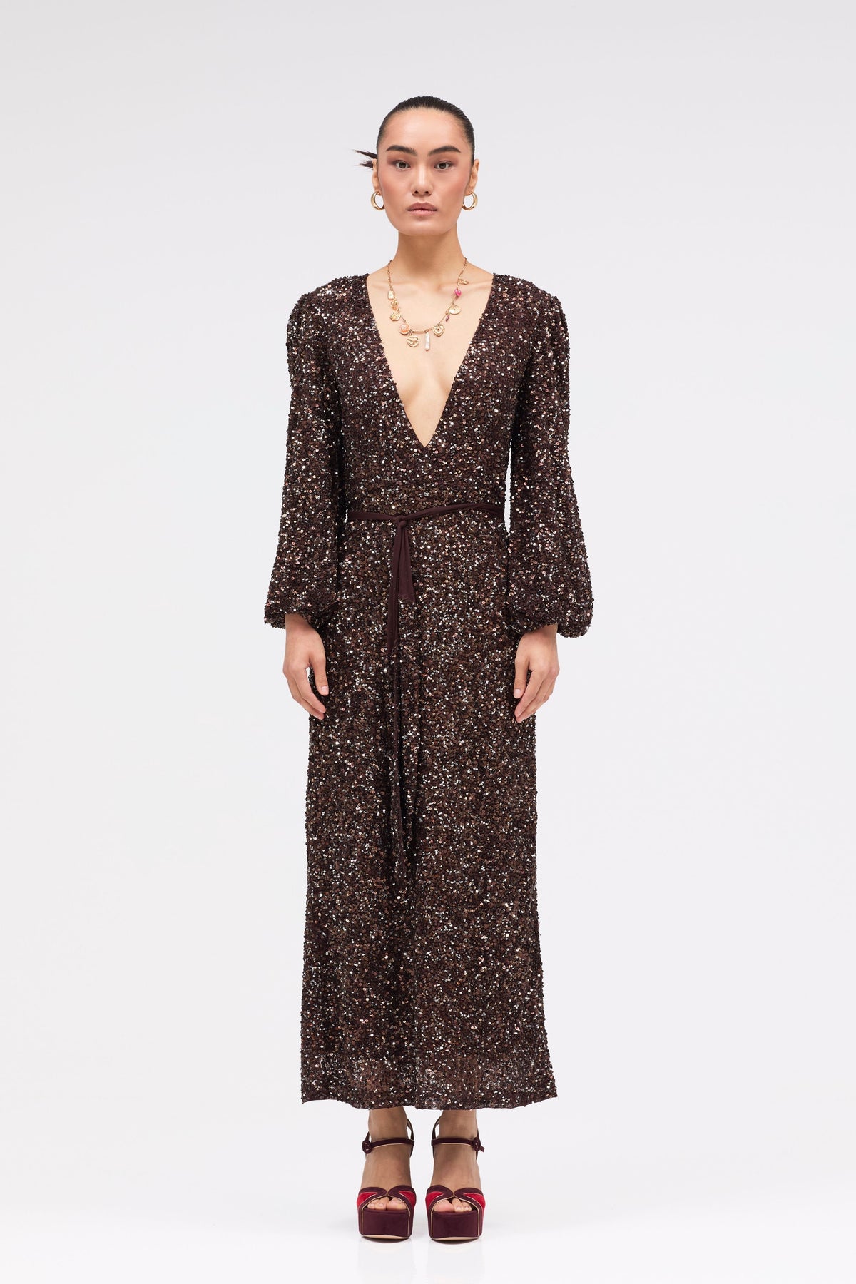 Twilight Brown Dress