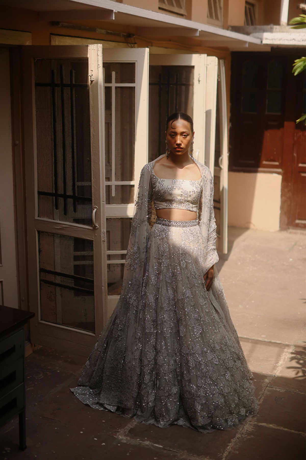 Lunar Blossoms Lehenga Set