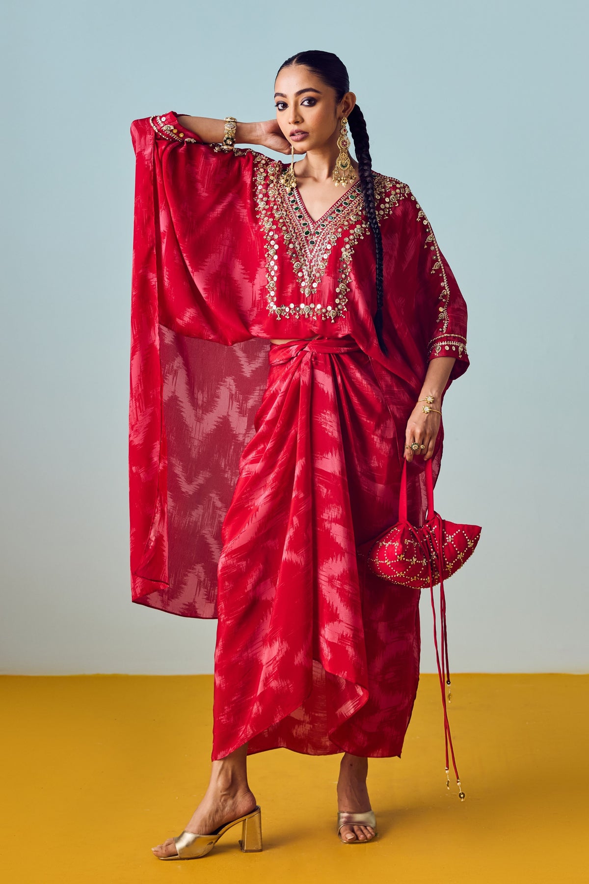 Nexa Red Co-ord Set