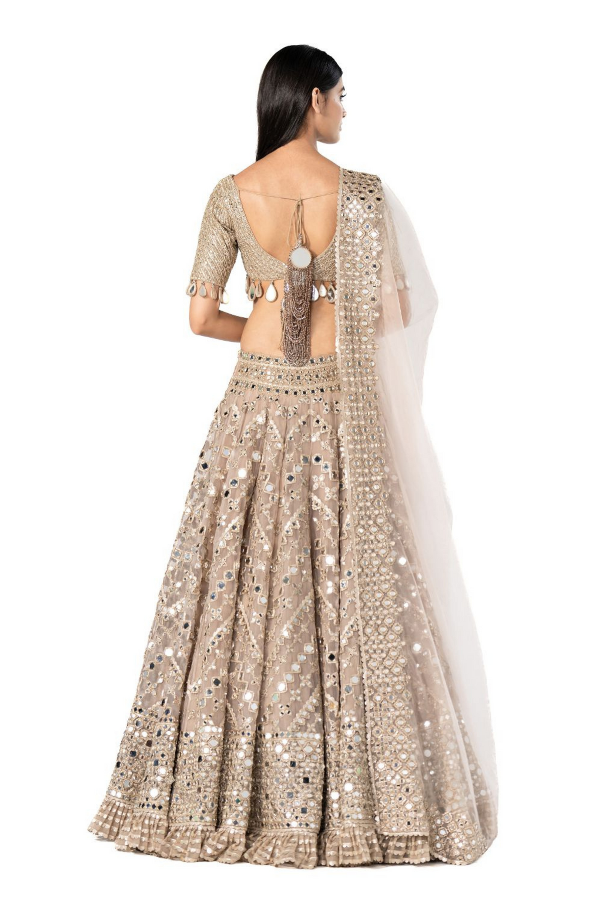 Moon Grey Lehenga Set