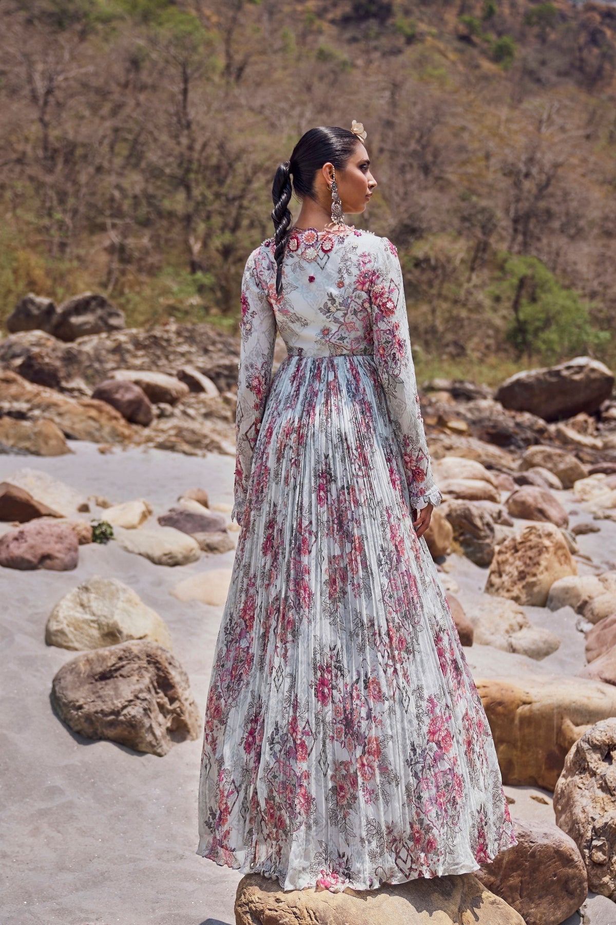 Nousha Anarkali Set