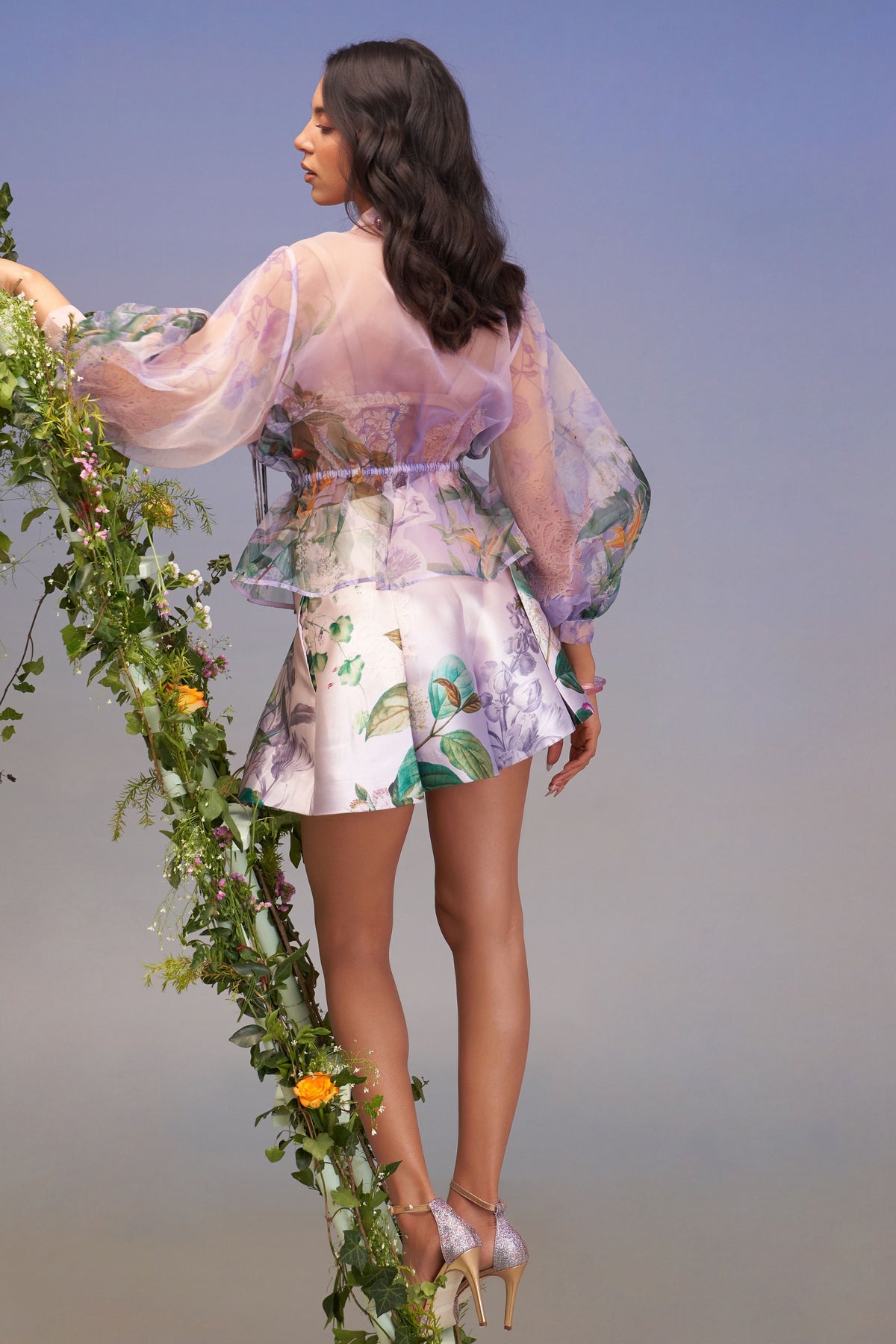 Snowdrop Embellished Jacket Set