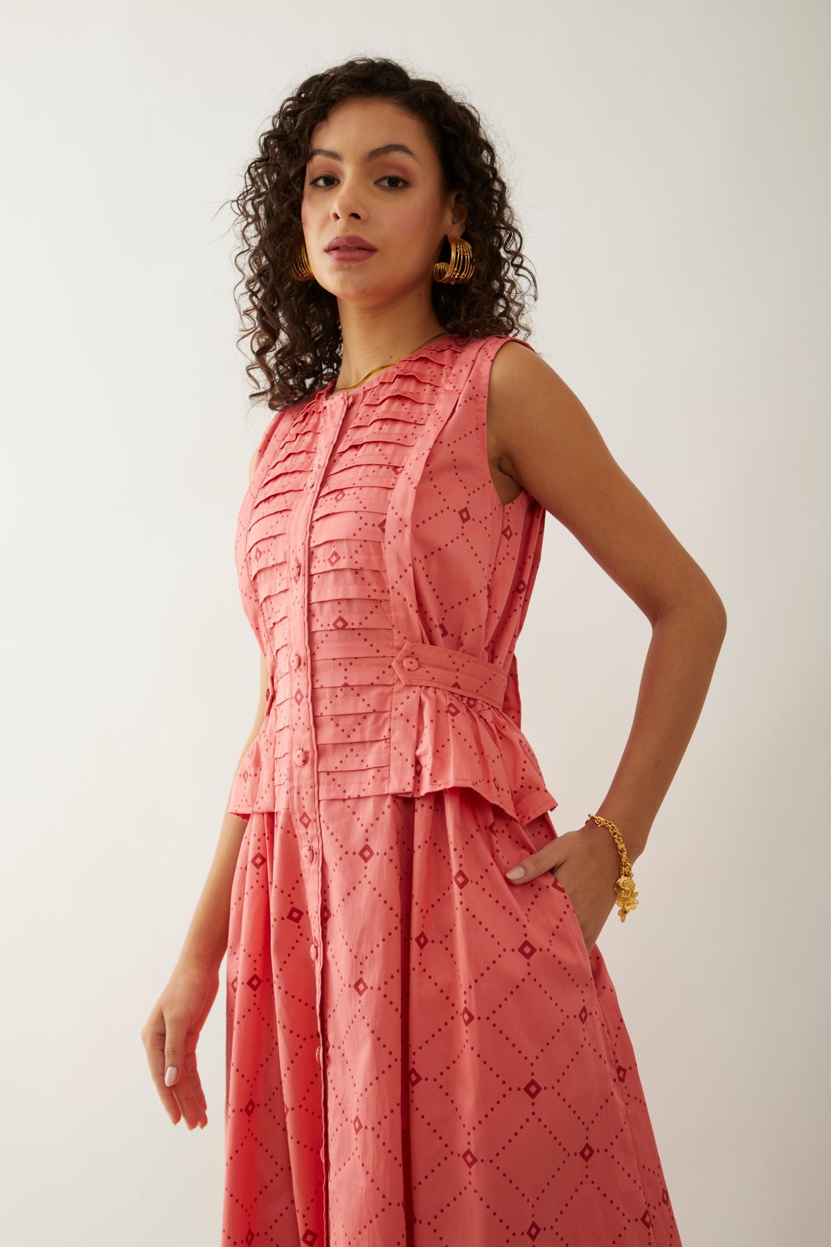 Willow Salmon Dress