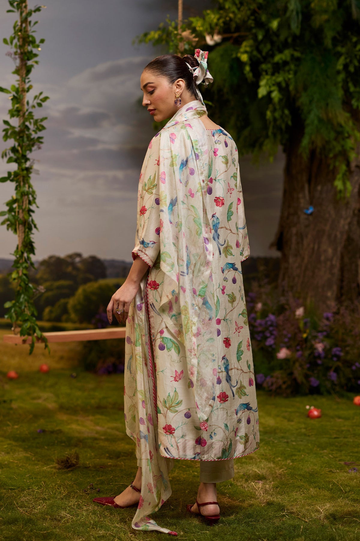Fig n Fable Ivory Kurta Set