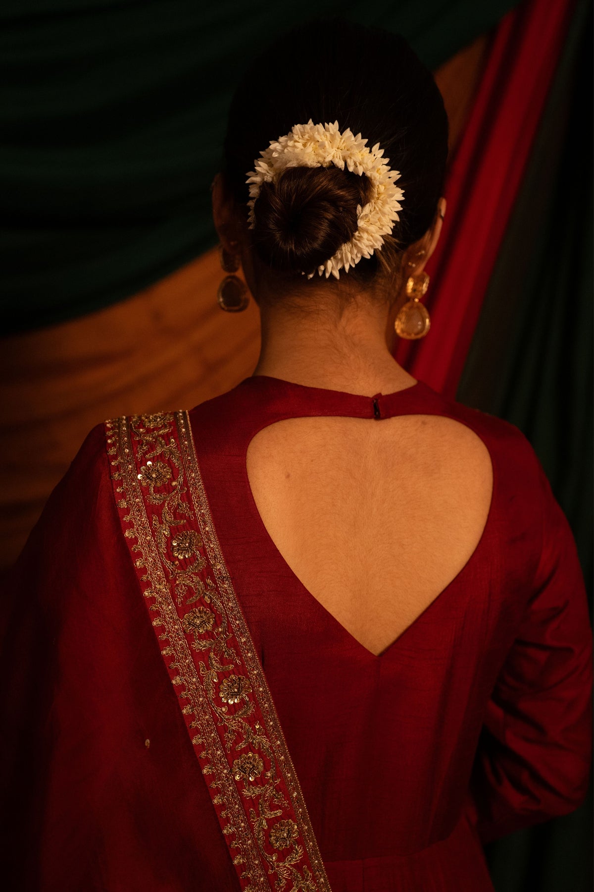 Surkhi Anarkali Set