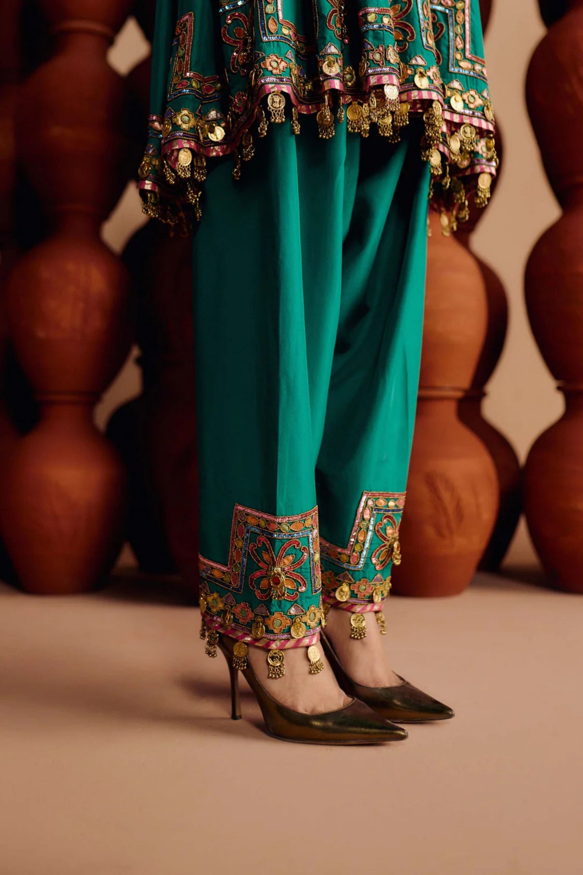 Ziya Kalidaar Kurta Salwar Set