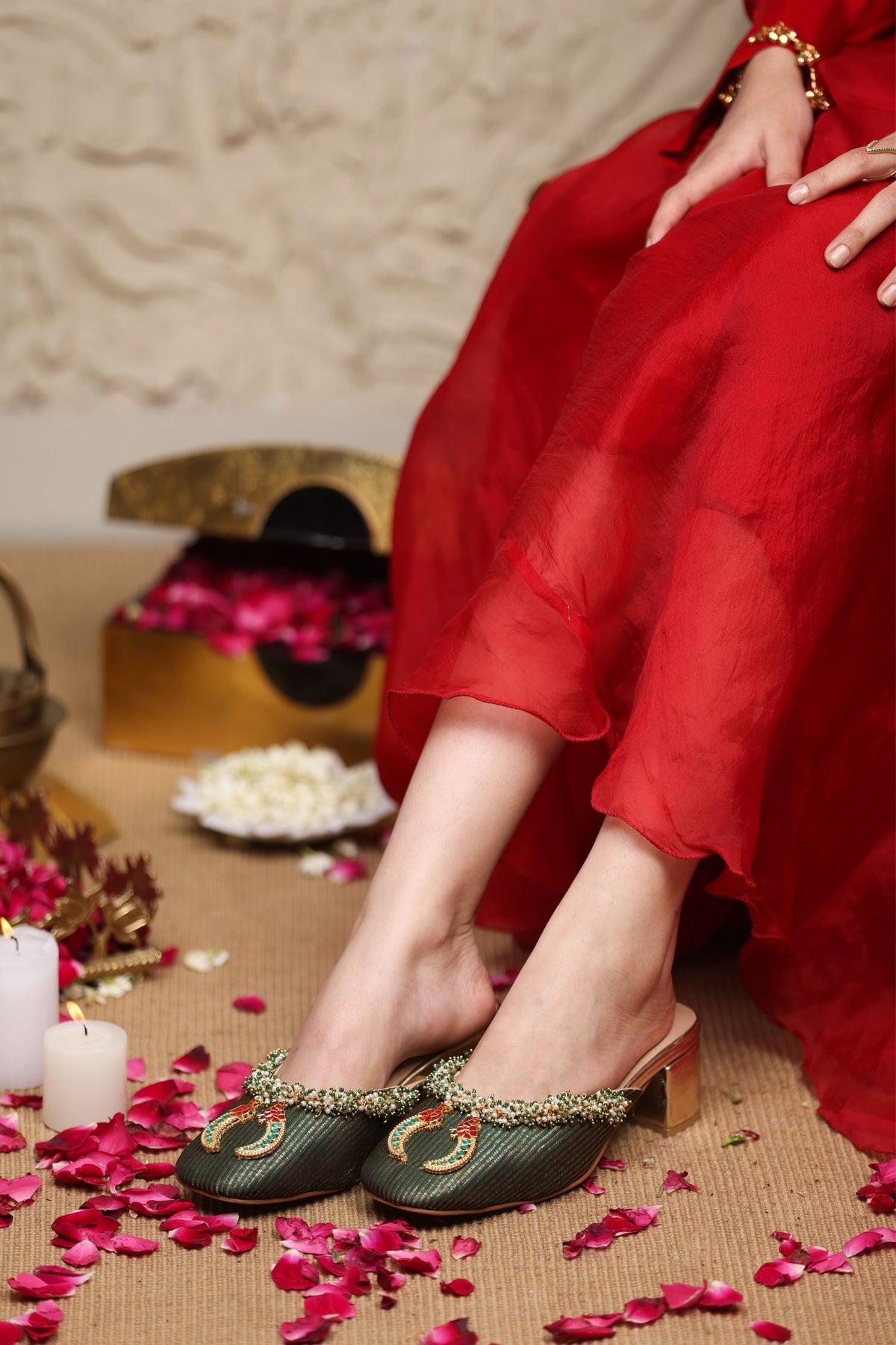 Harineeta Mule Heel