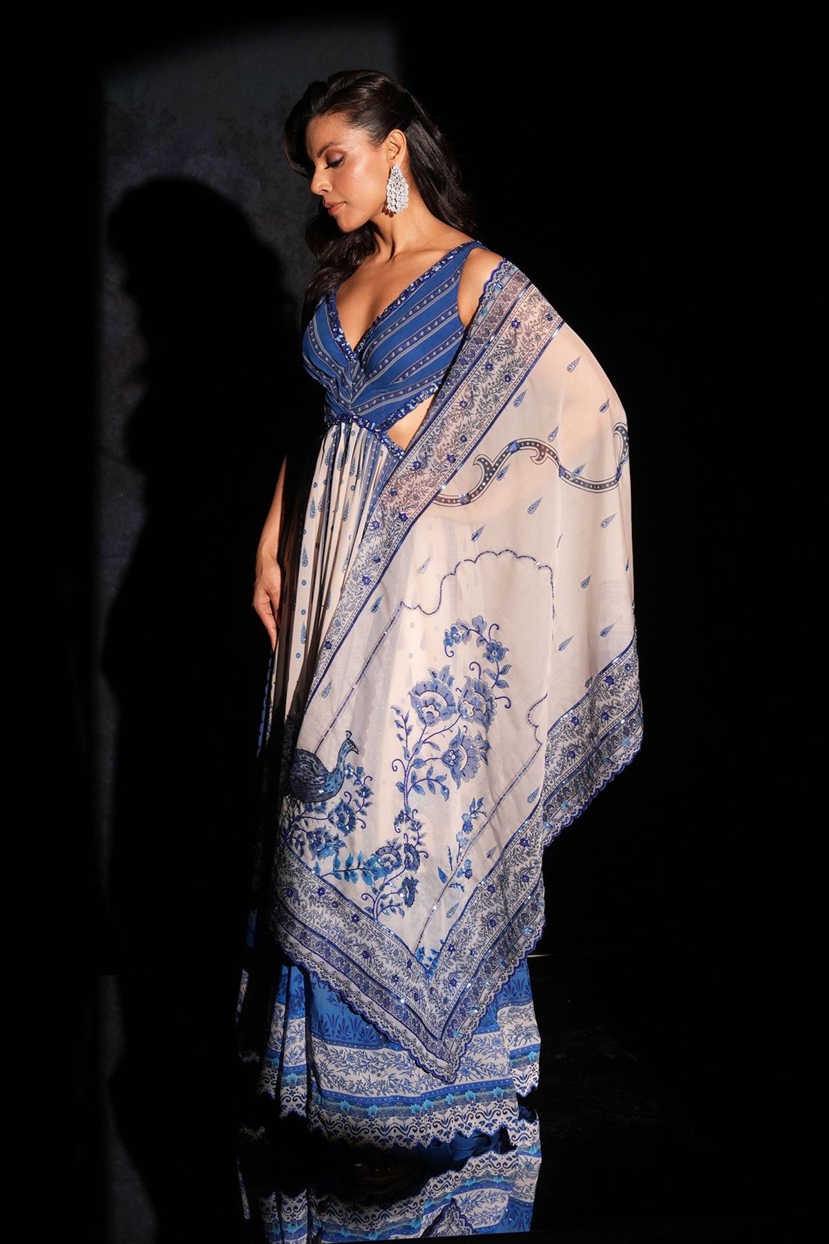 Neel Mahal Anarkali Set