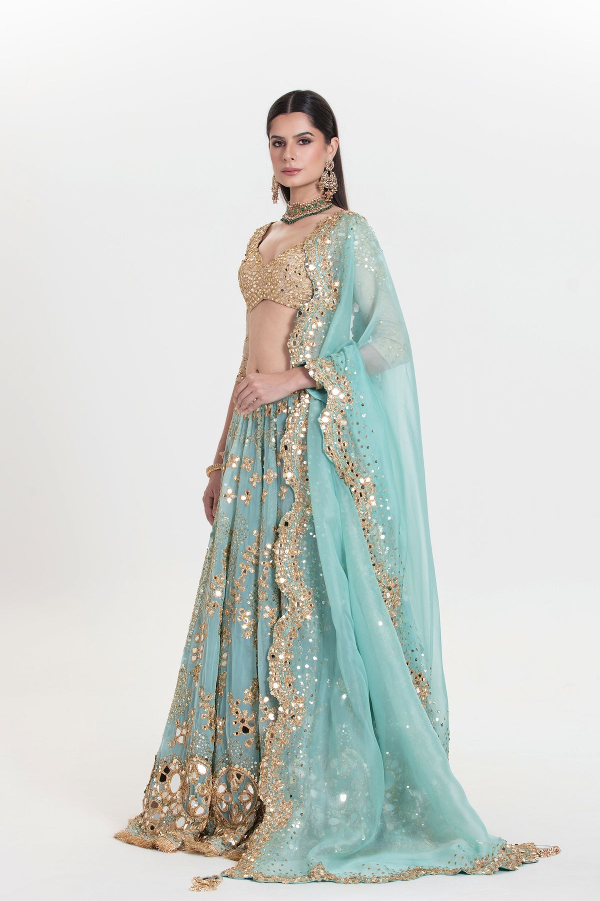 Amber Lehenga Set