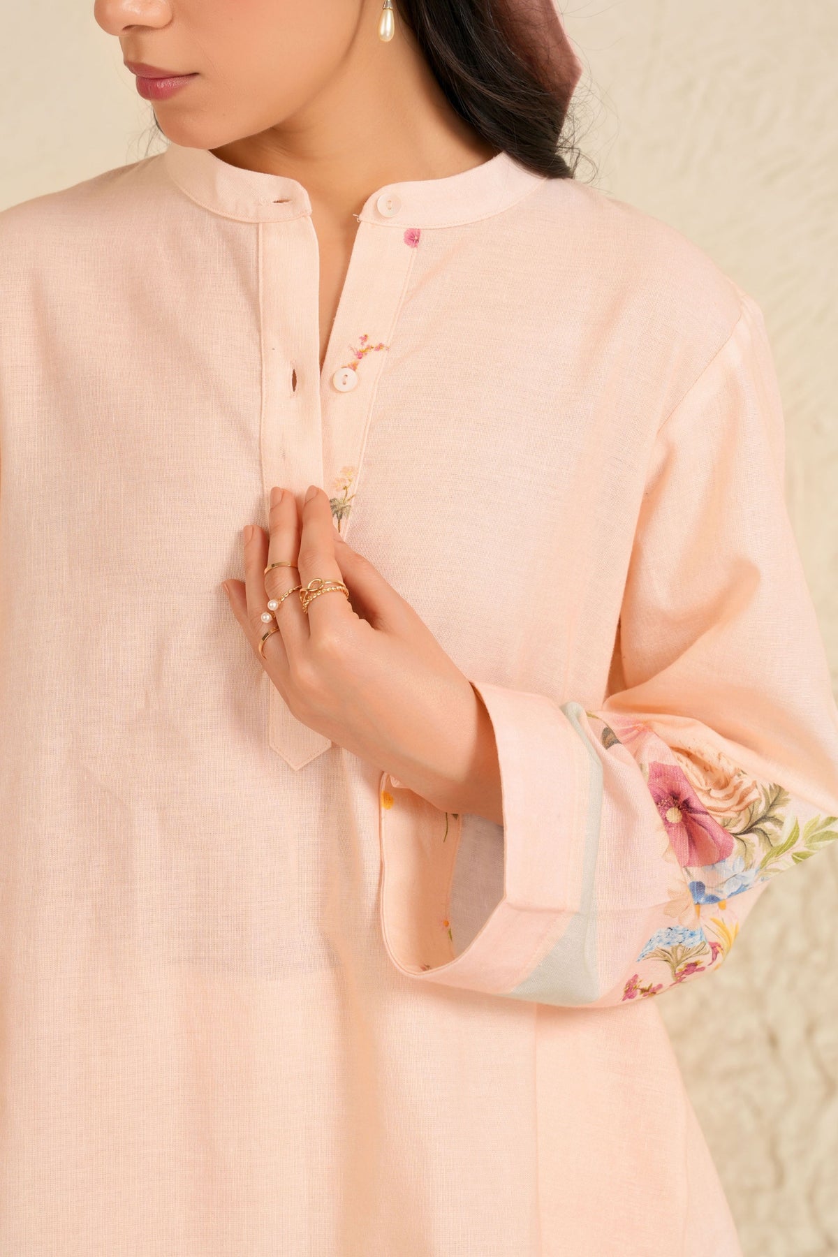 Nude Peach Co-ord Set