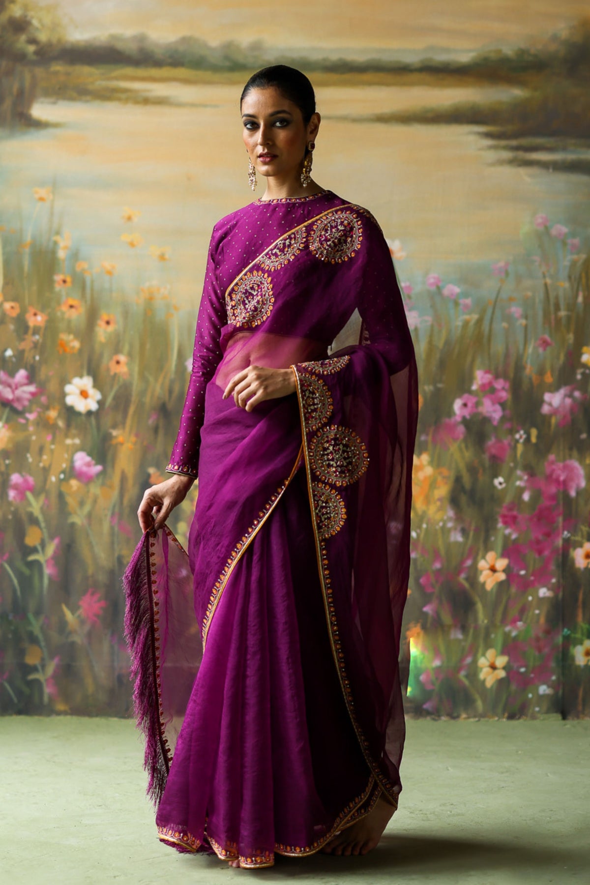 Nilaya Saree Set