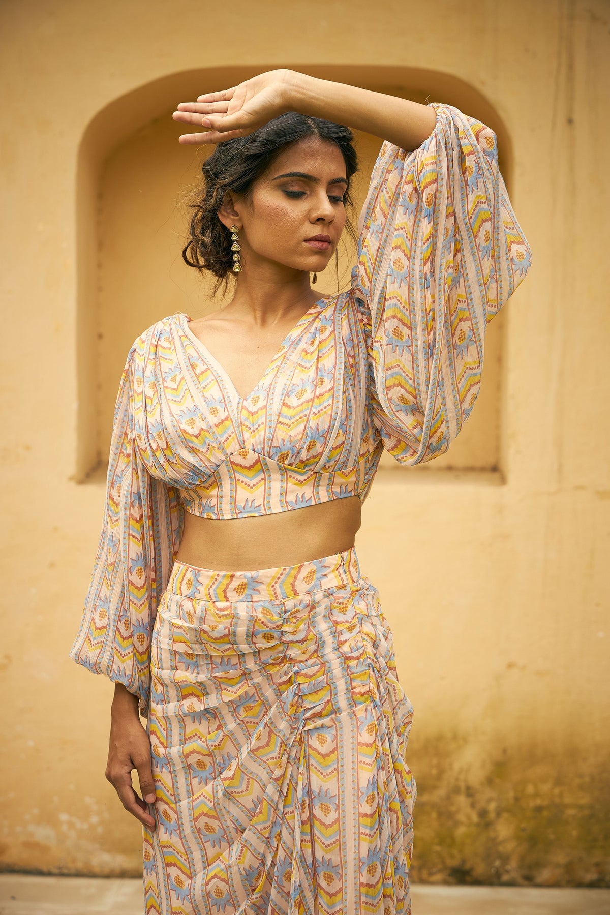 Tarang Blouse Skirt Set of 2