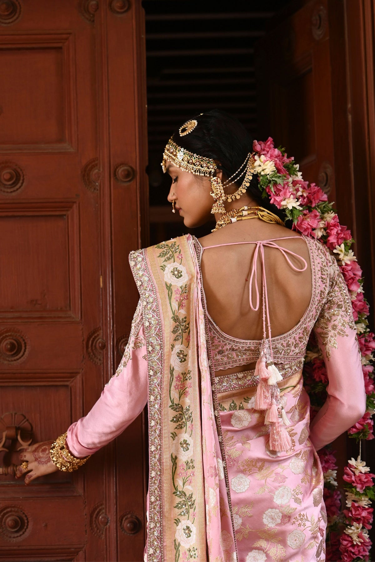 Gulsakhi Pink Blouse