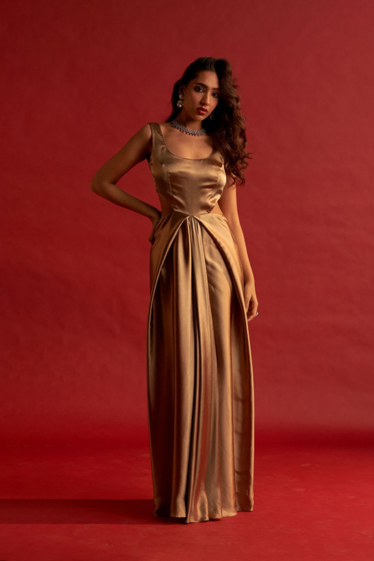 Copper Gold Gown