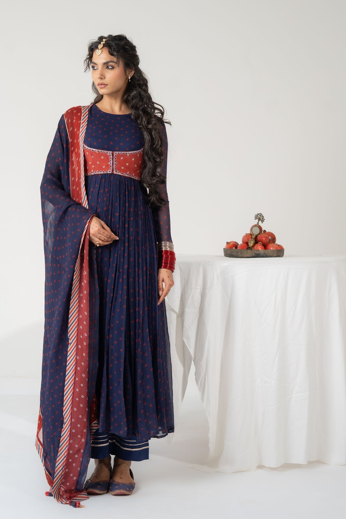 Gulnaar  Anarkali Set
