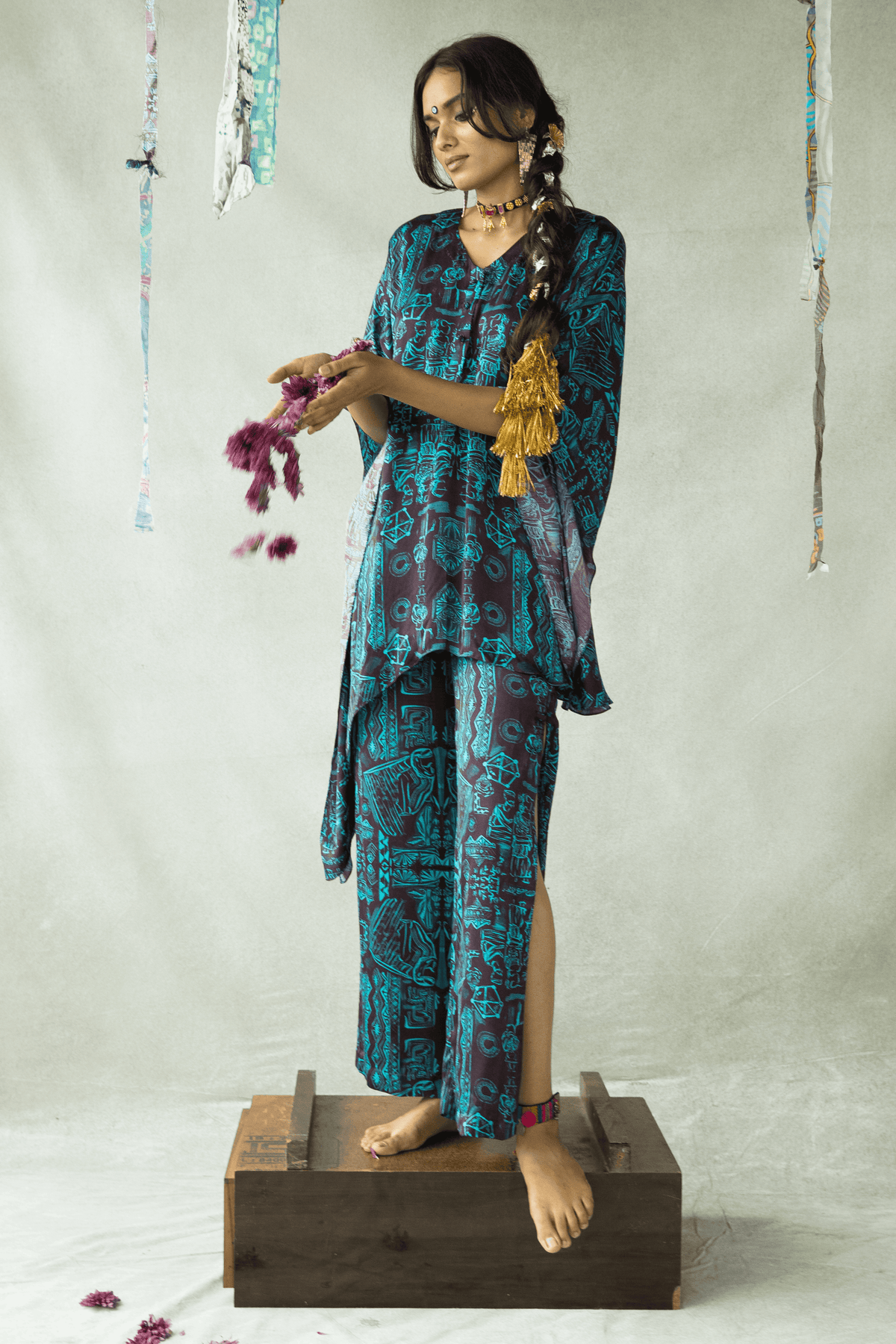 Bijlee Kaftan Co-ord