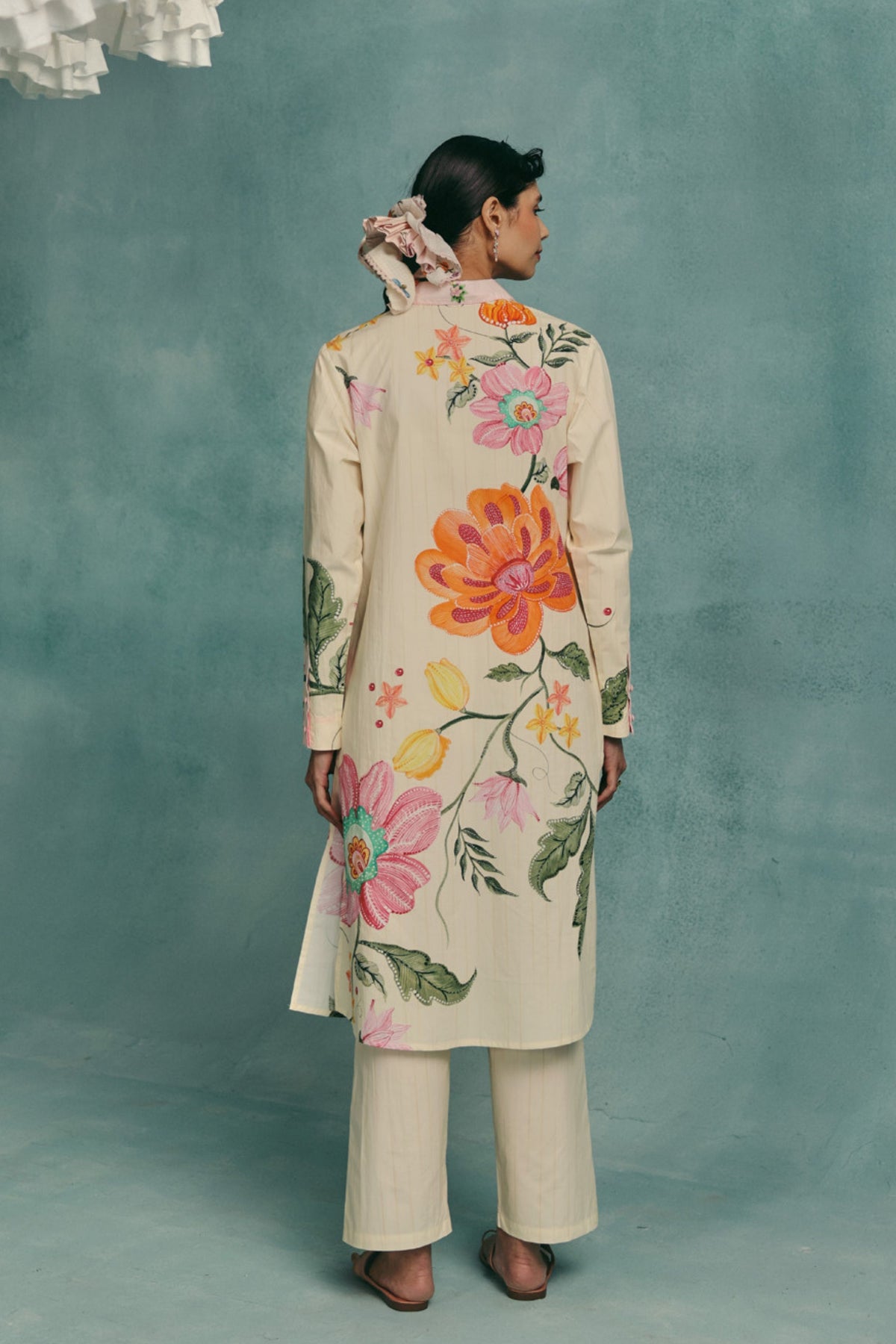 Dahlia Ecru Kurta Set