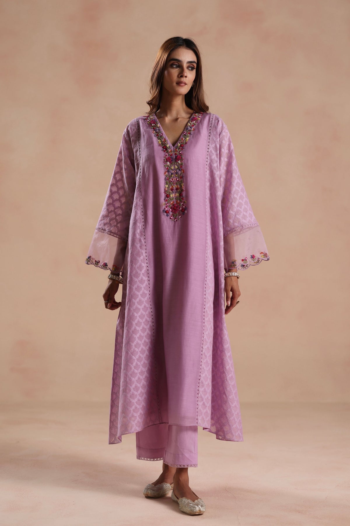 Rua Light Purple Kurta Set