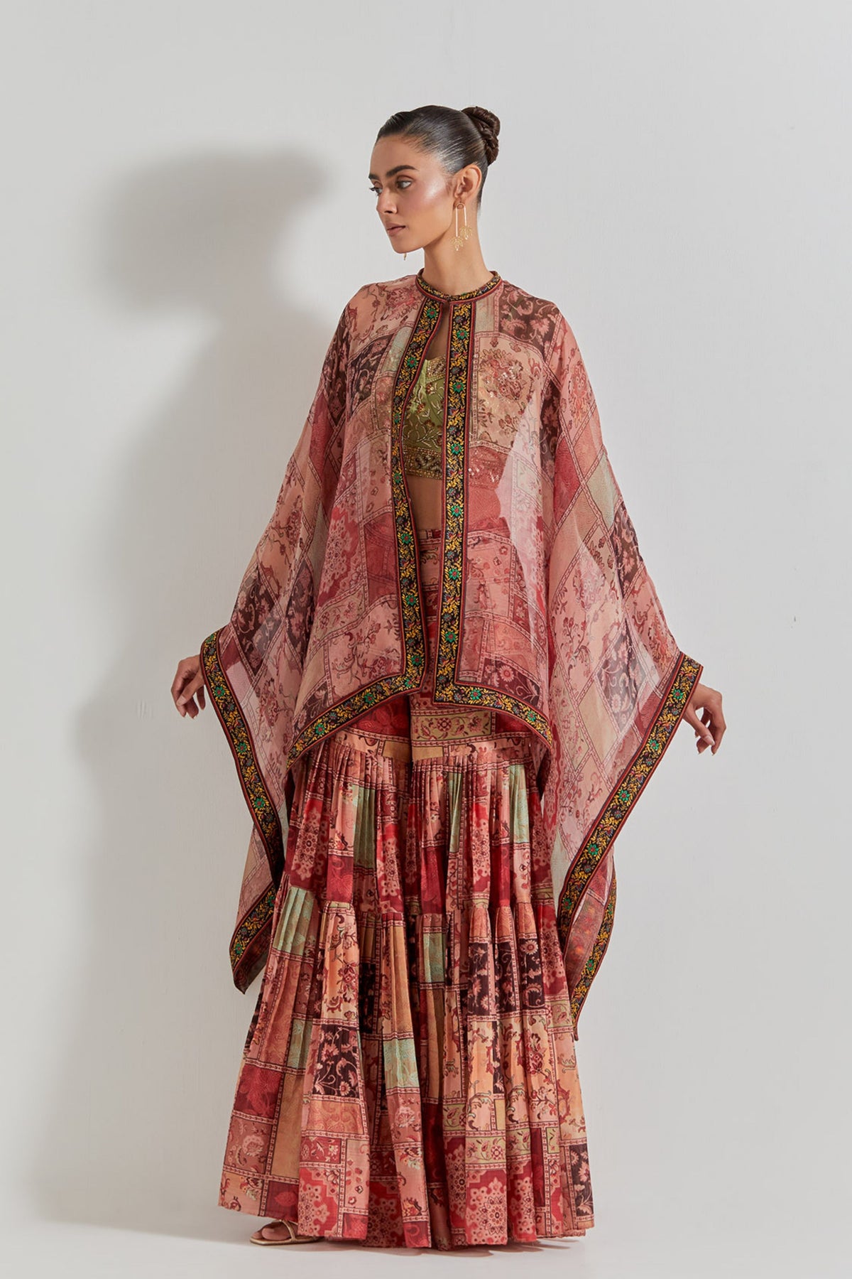Organza Cape Set