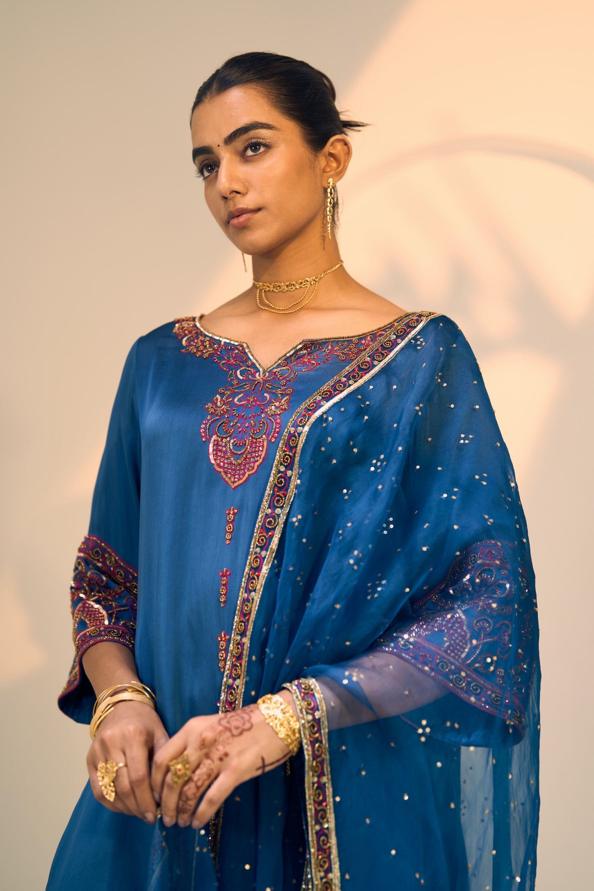 Blue Taara Kurta Set
