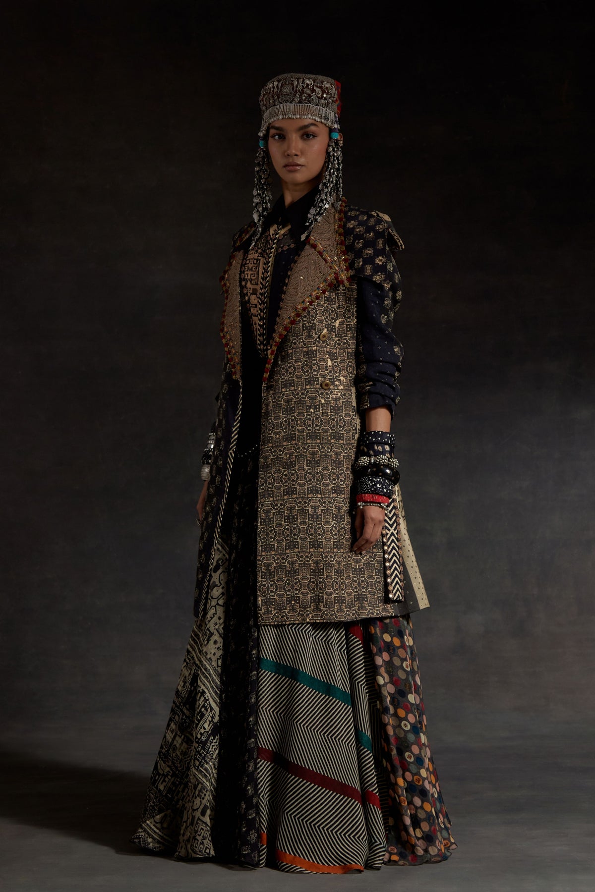 Hina Trench Coat Set
