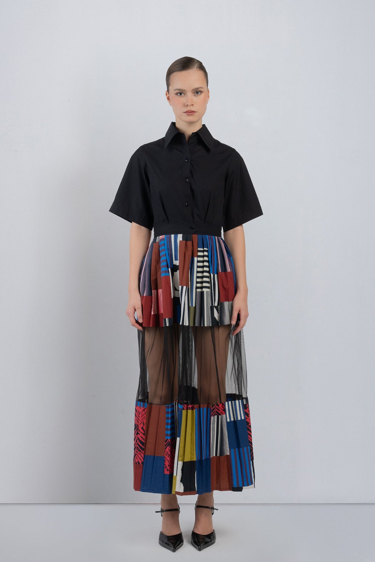 Bloc Mosaic Dress