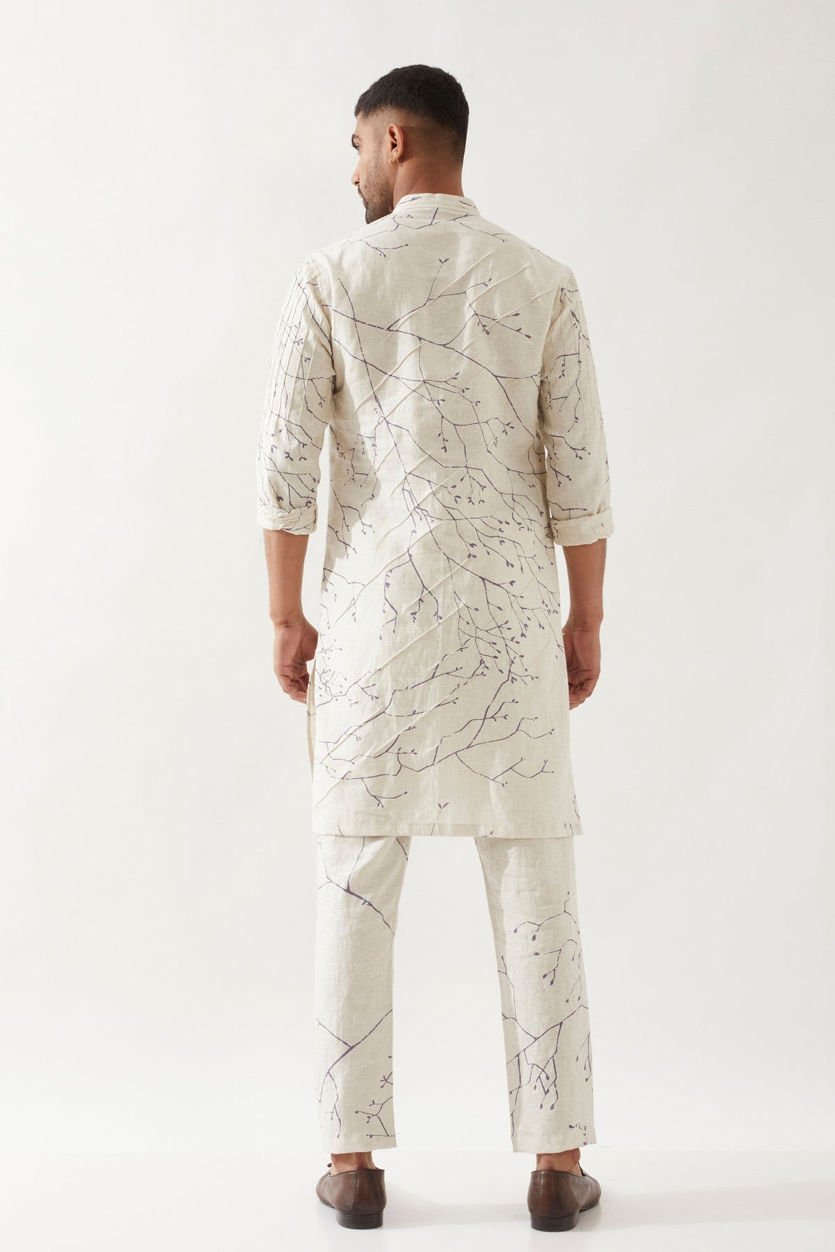 Austin Branch Ivory Kurta Set