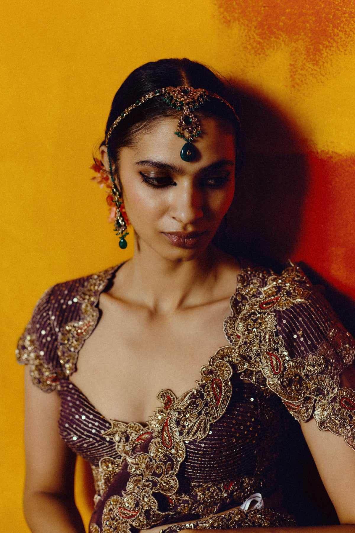 Ponnazhagi Lehenga Set