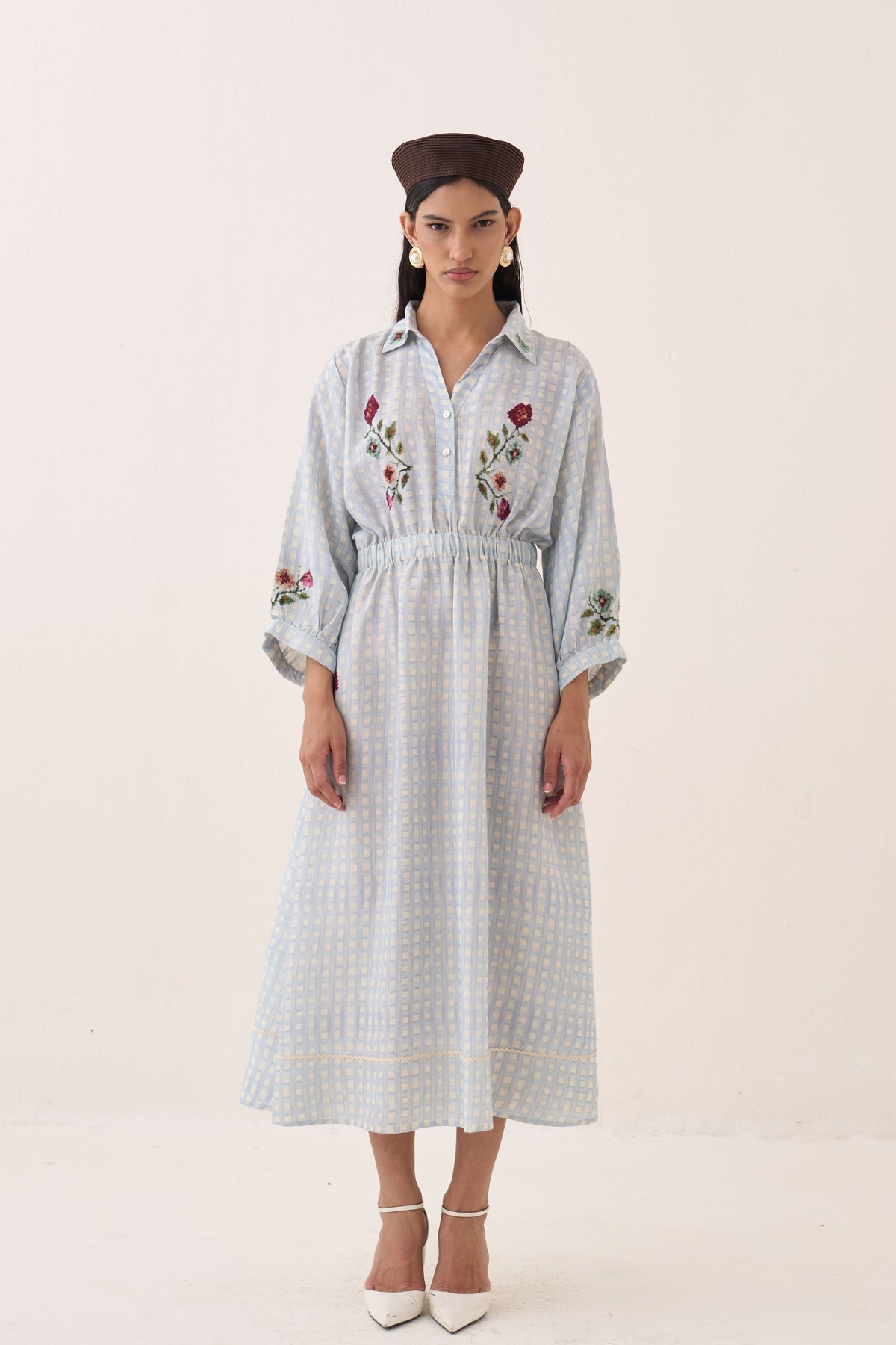 Gingham Poem Dress
