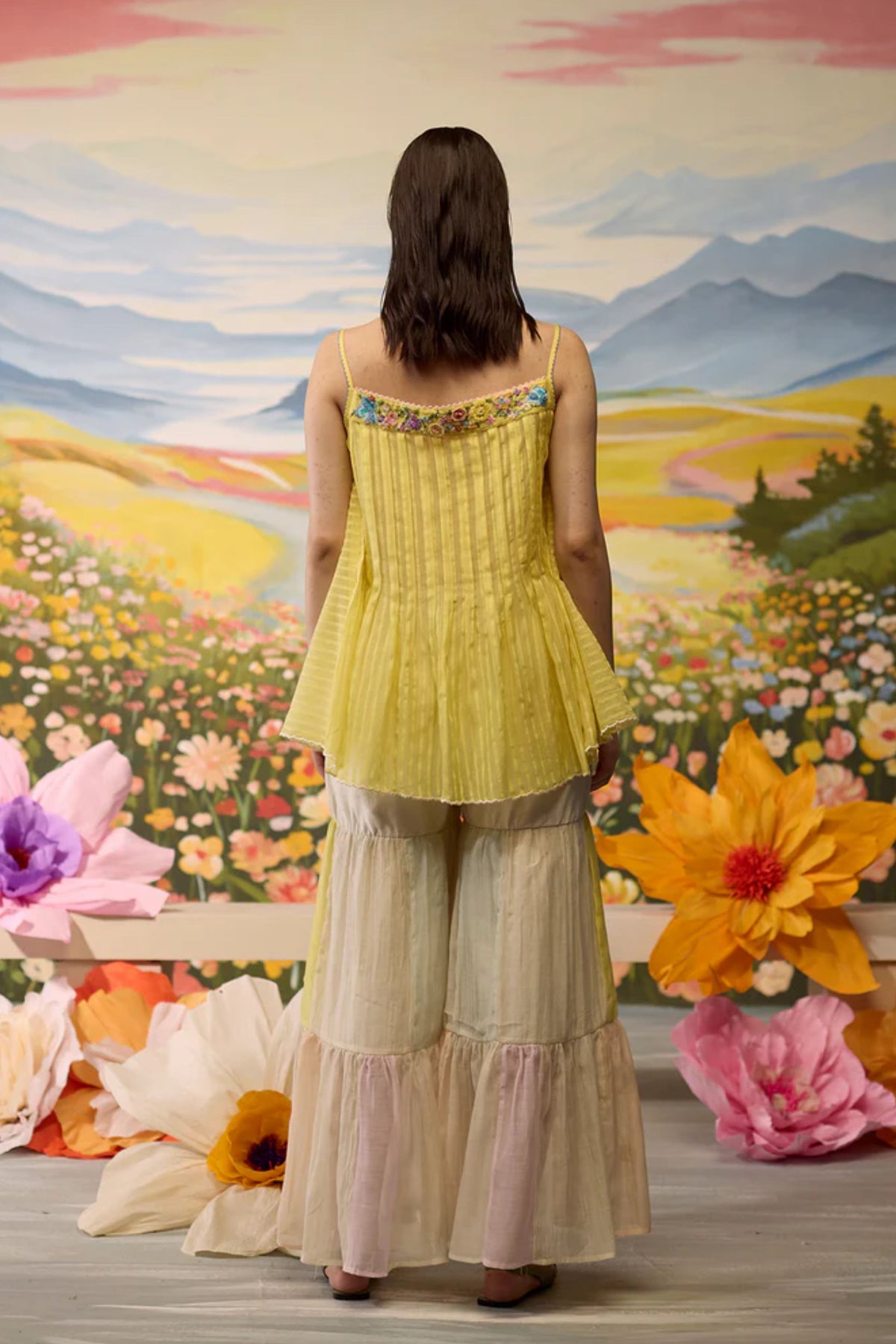 Sunray Smocked Top