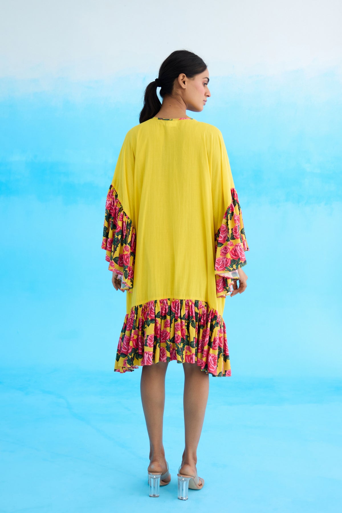 Yellow Frill Overgarment