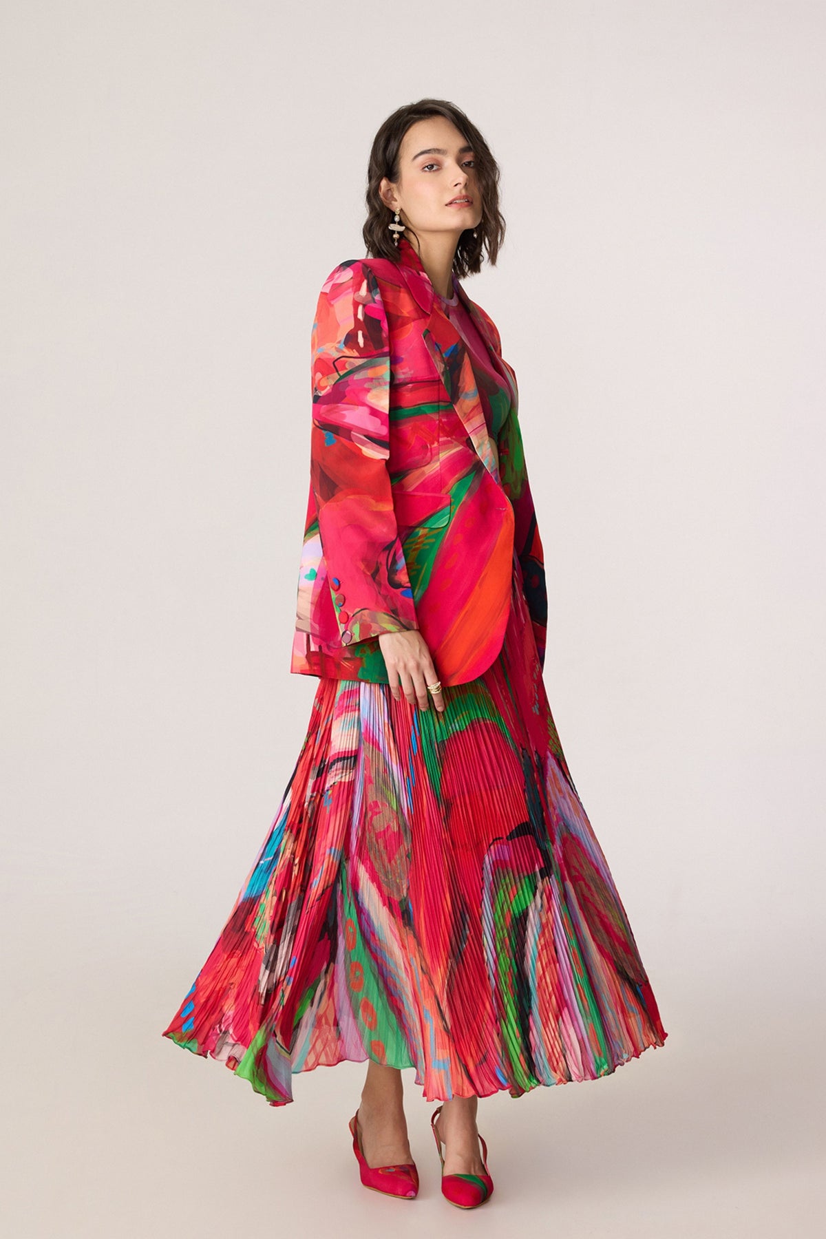 Rebekkah Blazer & Zora Skirt Set