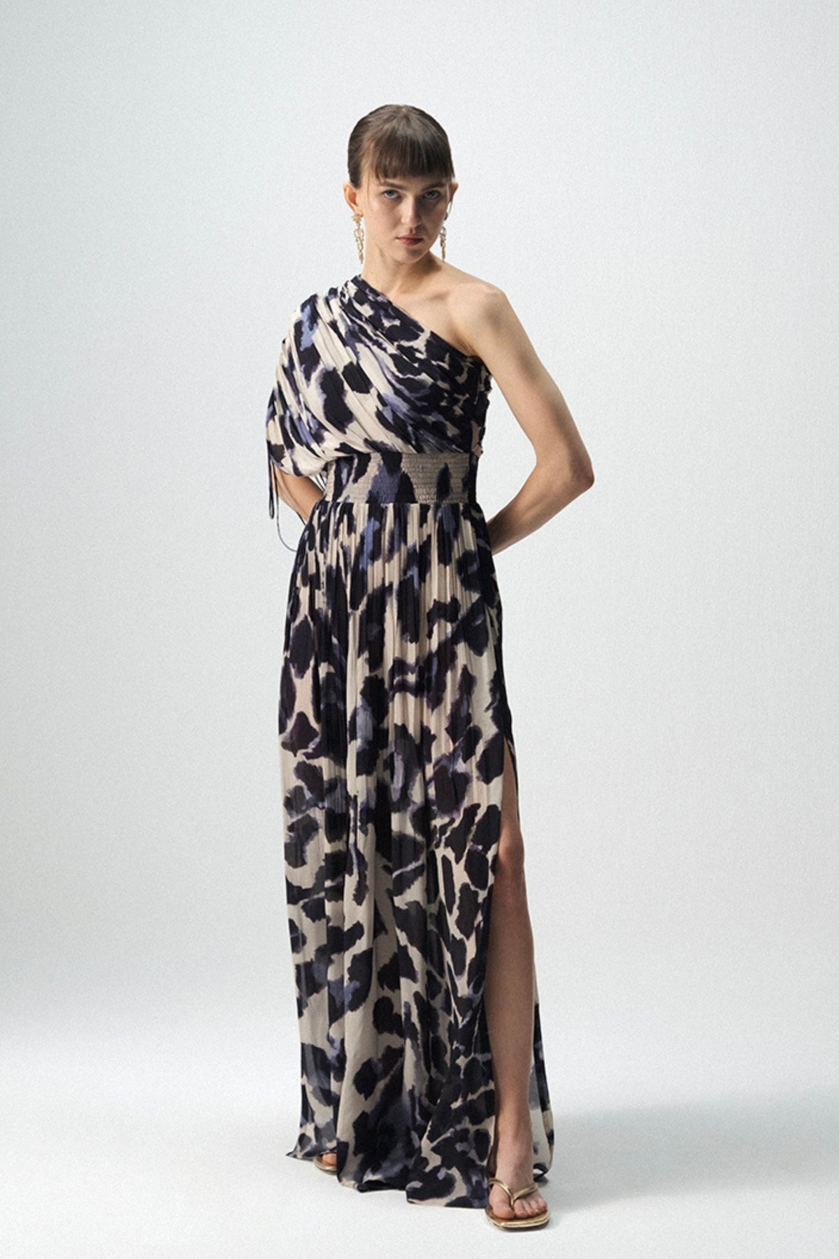 Samburu One Shoulder Dress