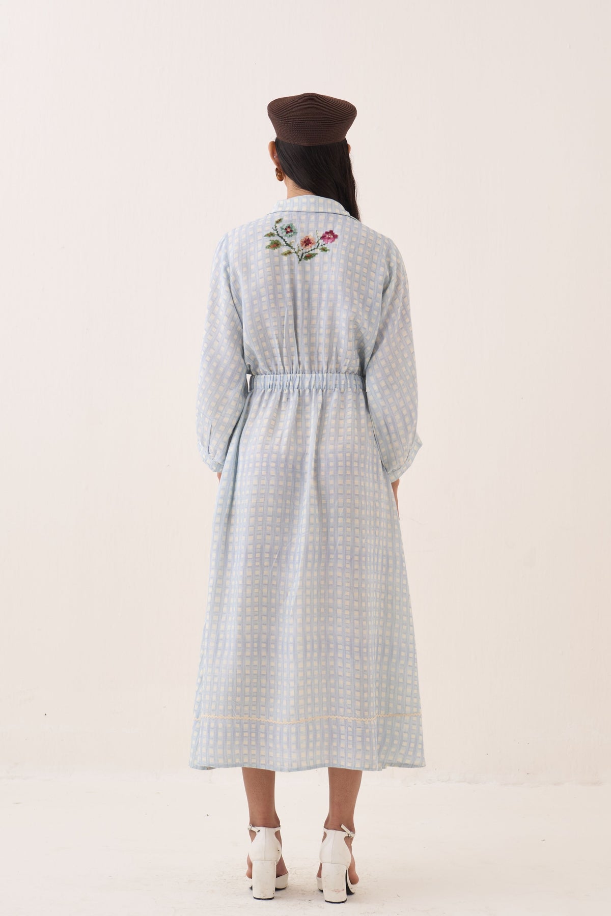 Gingham Poem Dress