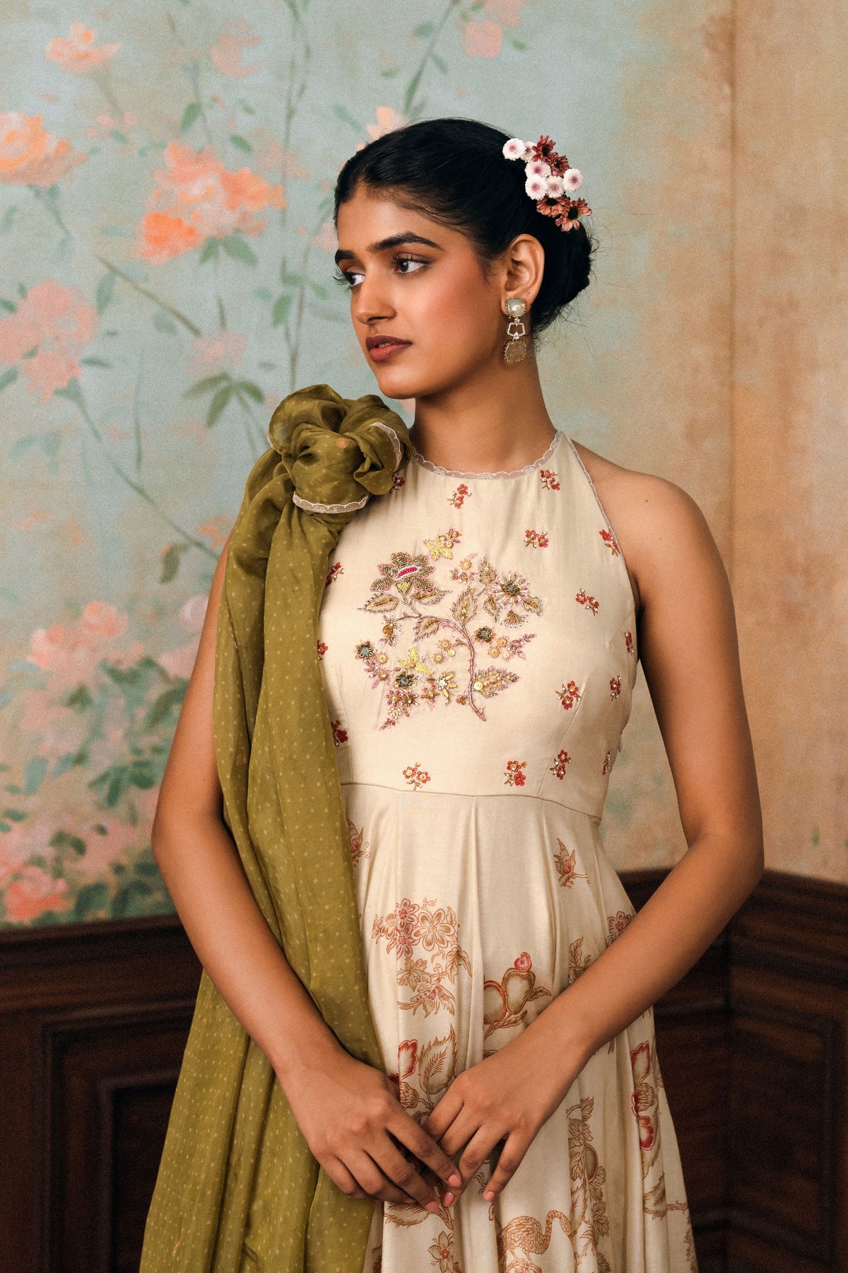 Delphine Anarkali Set