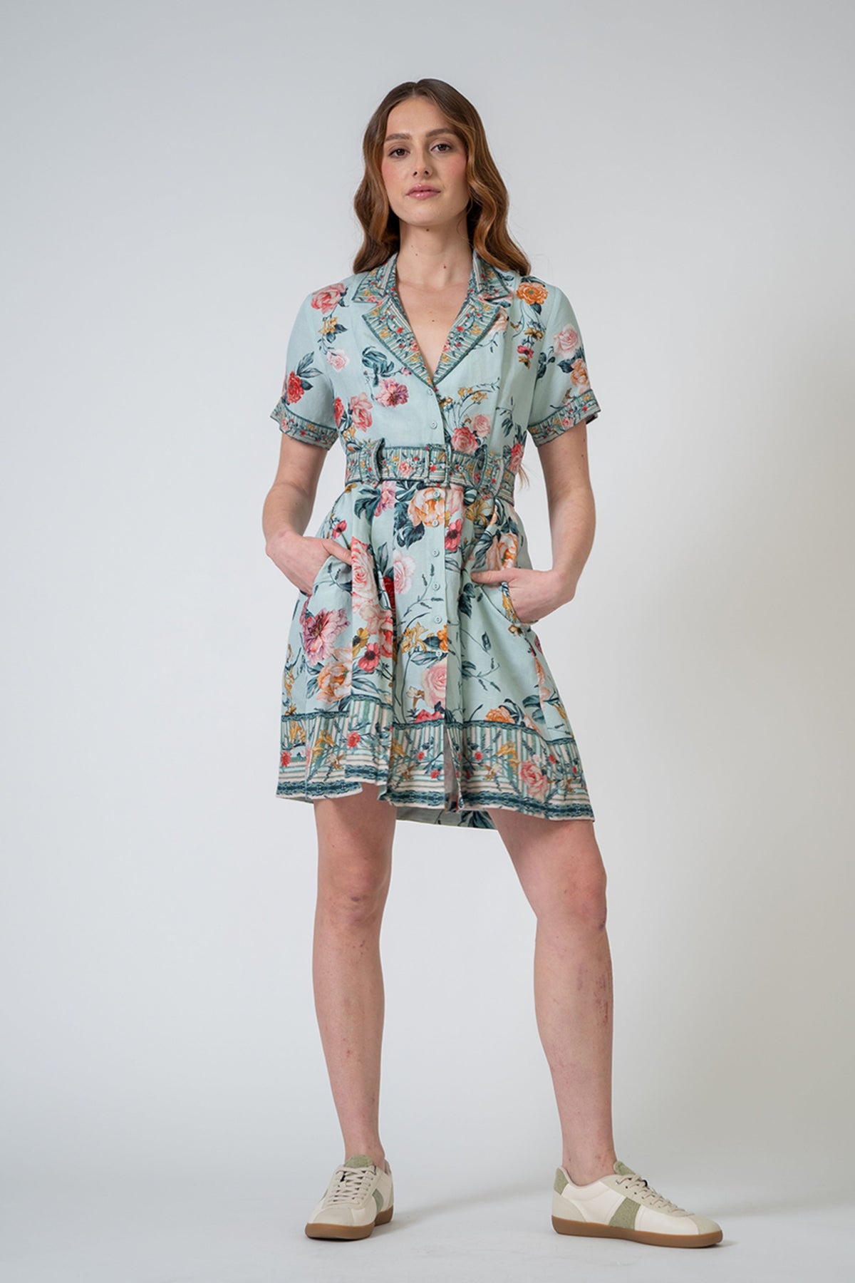 Eva Collared Dress