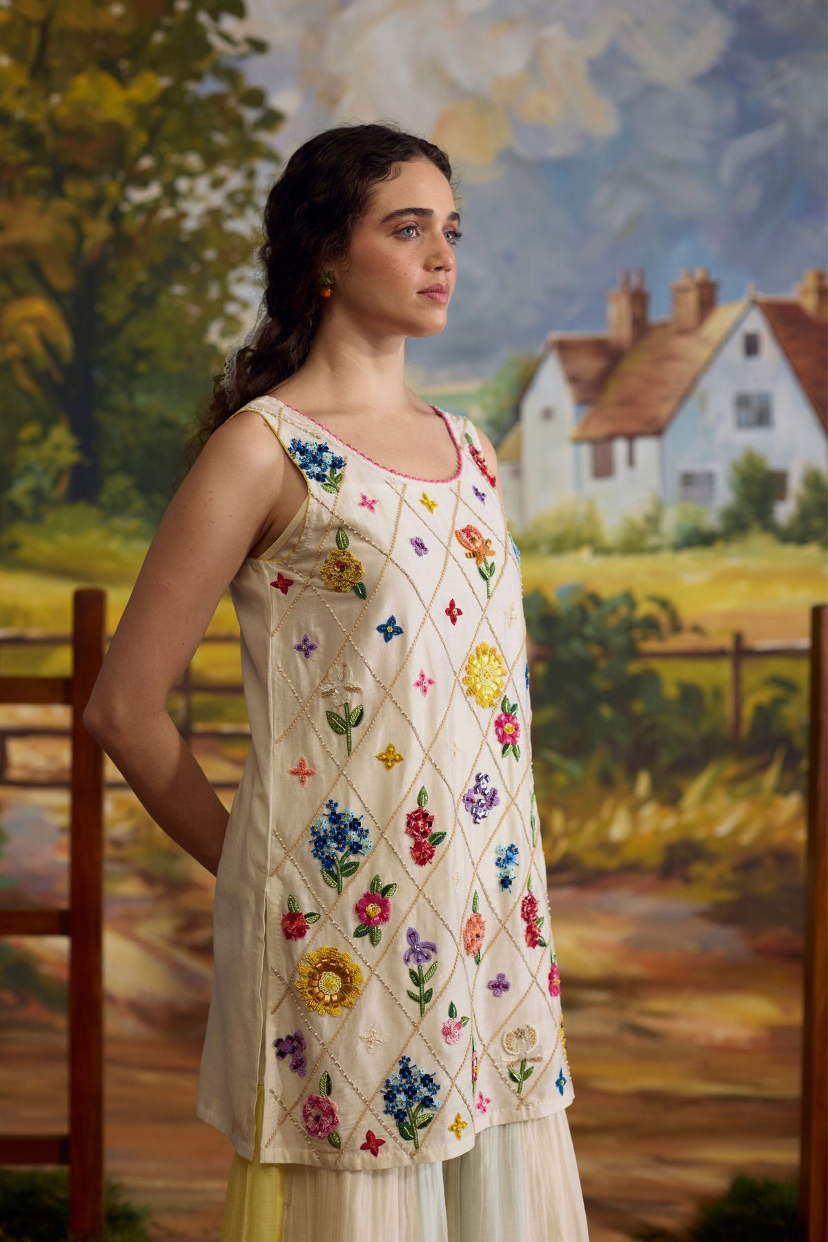 Lumina Floral Kurta