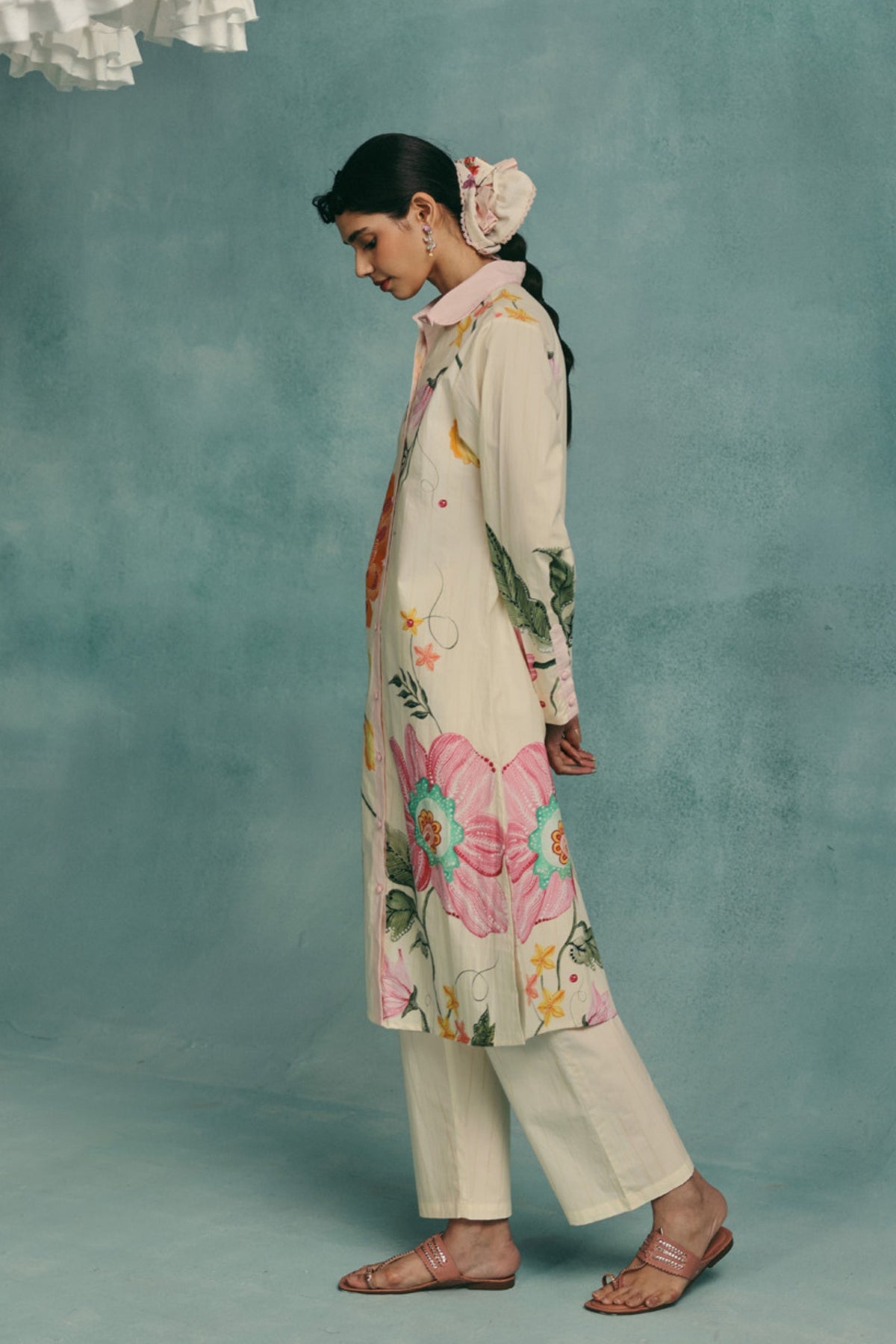Dahlia Ecru Kurta Set