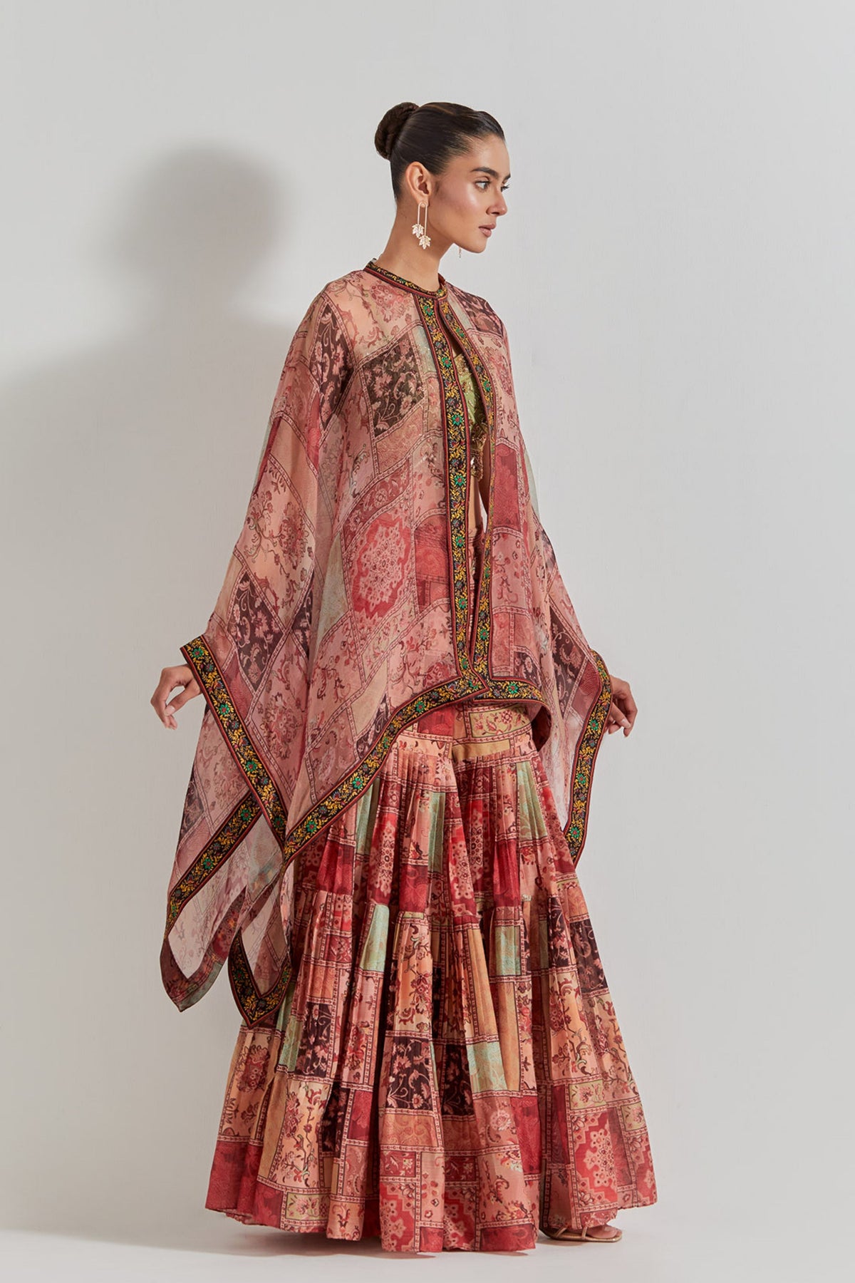 Organza Cape Set